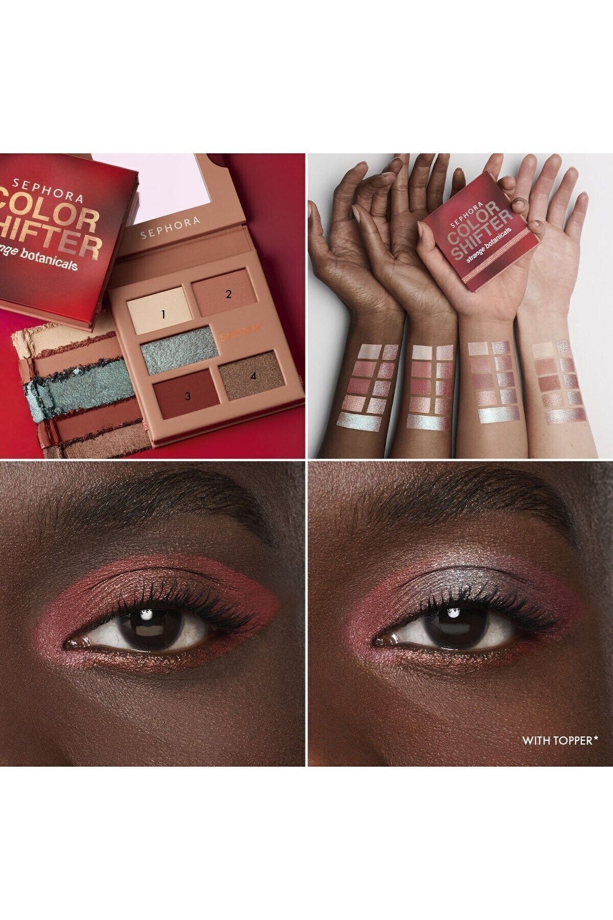 SEPHORA-Eyeshadow Palette - Color Shifter Strange Botanicals 6