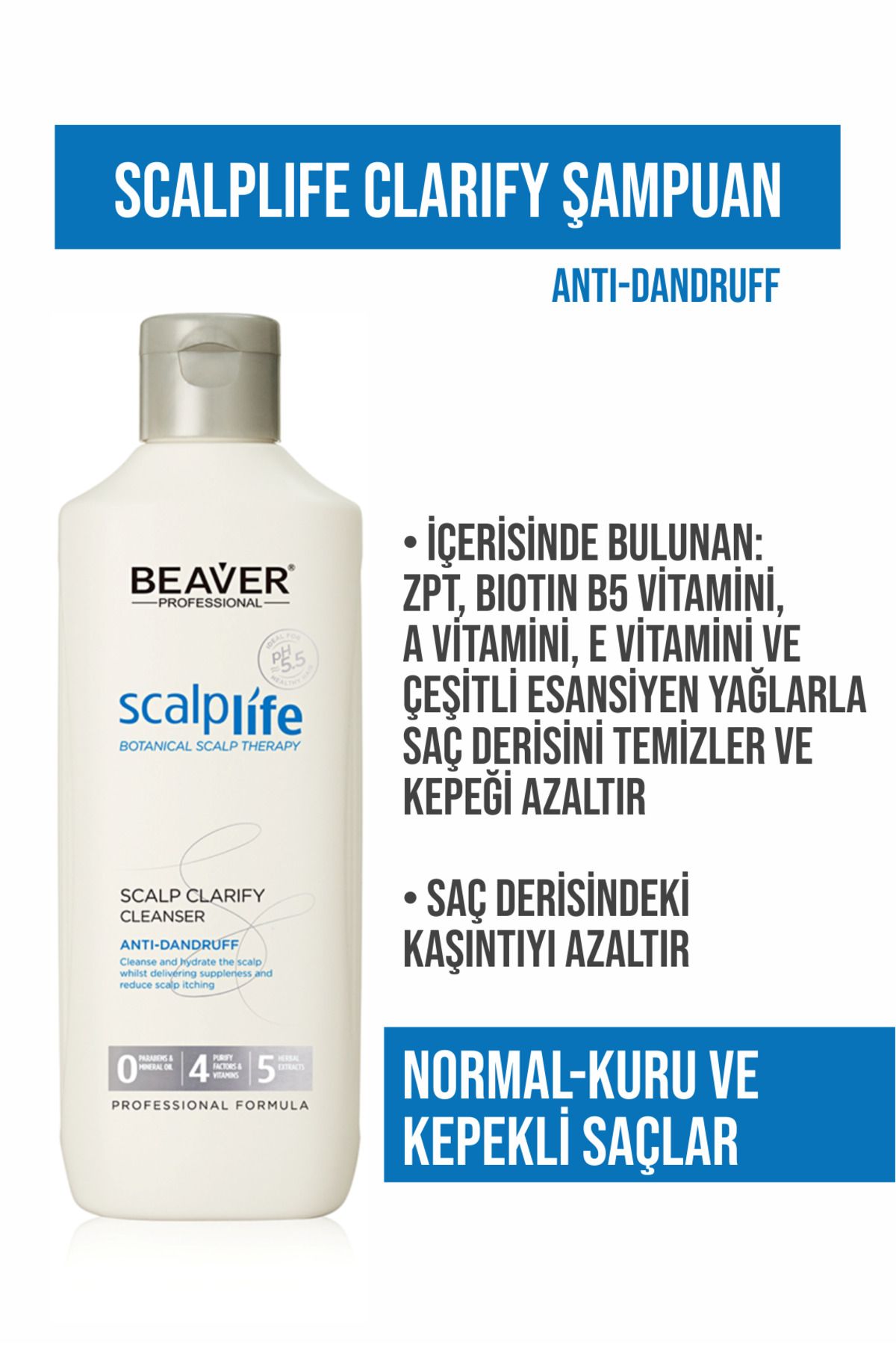 Beaver Scalplife Clarify Clenanser Şampuan