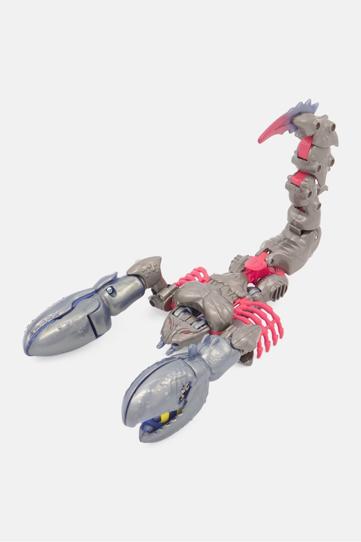 Hasbro-Scorponok Beast Wars Transformers Action Figure, Silver/Metallic Blue Combo 3