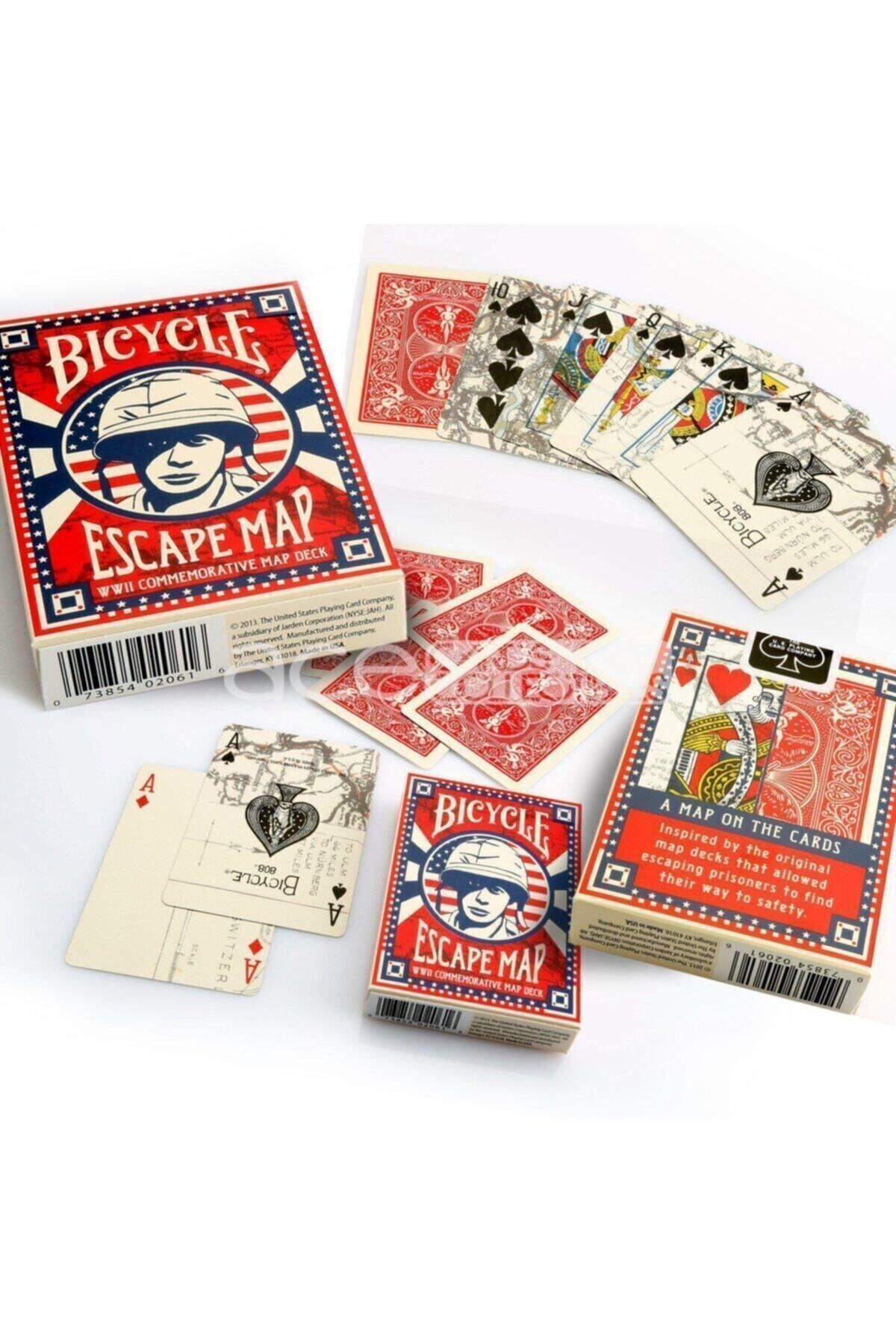 Bicycle-Escape Map Game Card 1