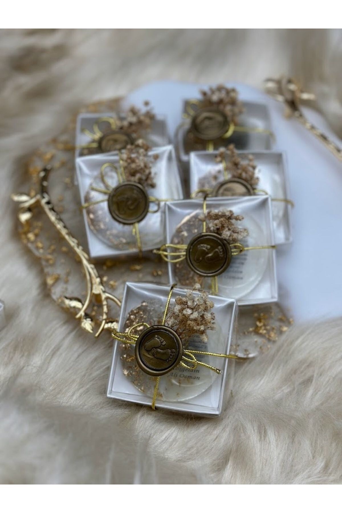 Mirabella Gift Ayetel Kürsi 20 Adet Süslemeli Kutulu Mıknatıslı Magnet Söz Nişan Kuran Hatırası fotoğrafı 5 (önizleme)