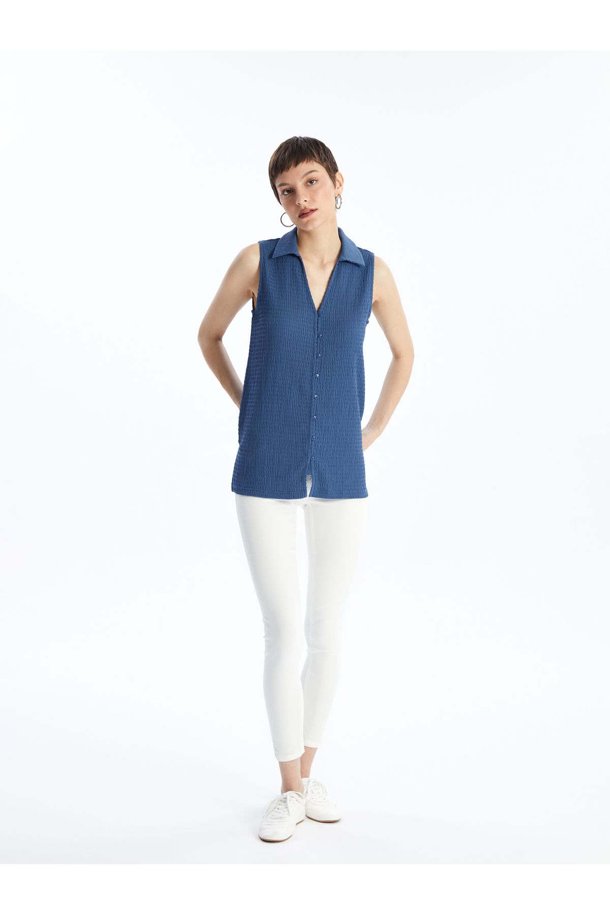 LC Waikiki Damskie Spodnie Jeansowe - Wzór Push-up Kobieta - 30