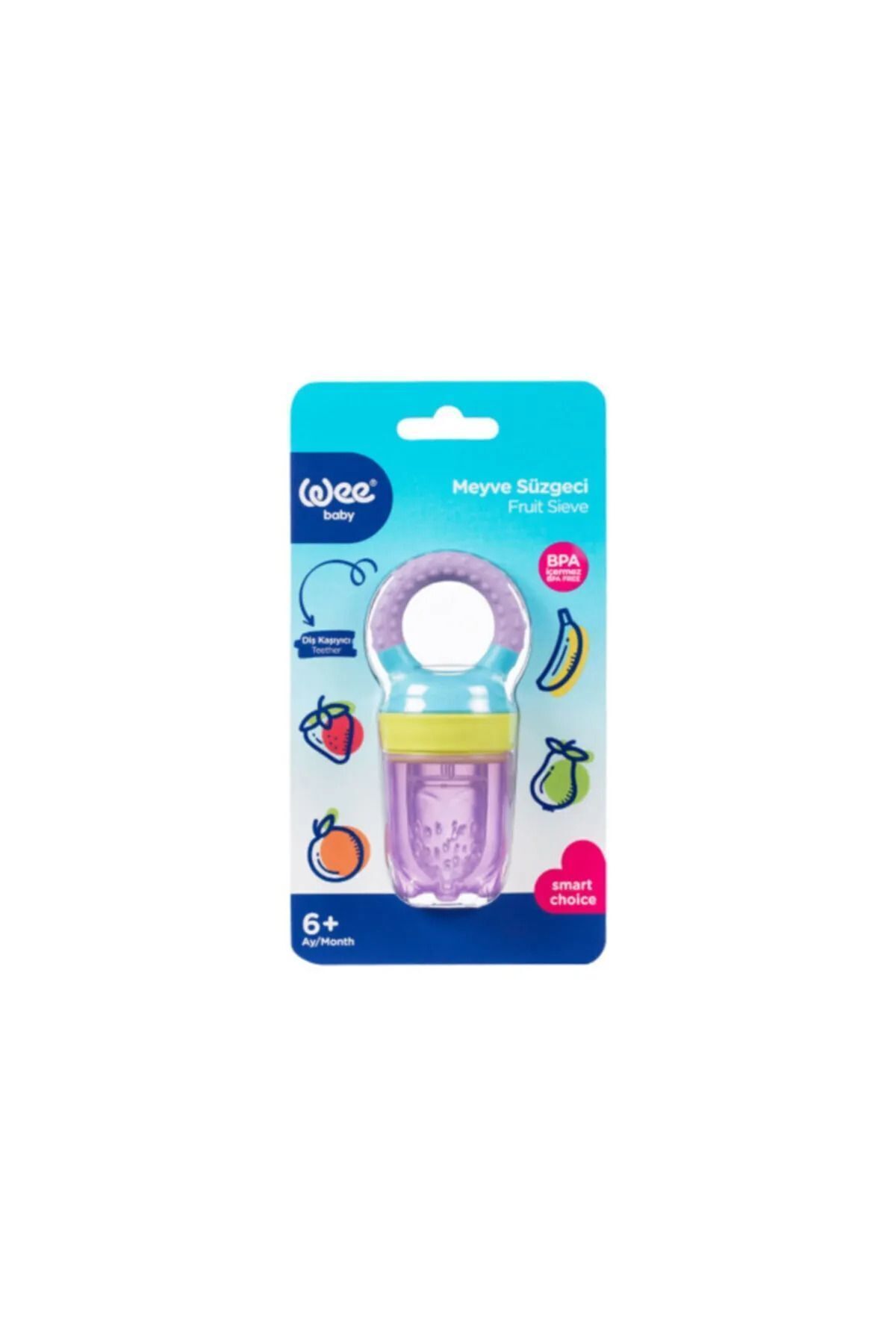 Wee Baby 207 Meyve Süzgeci Mor & Mavi