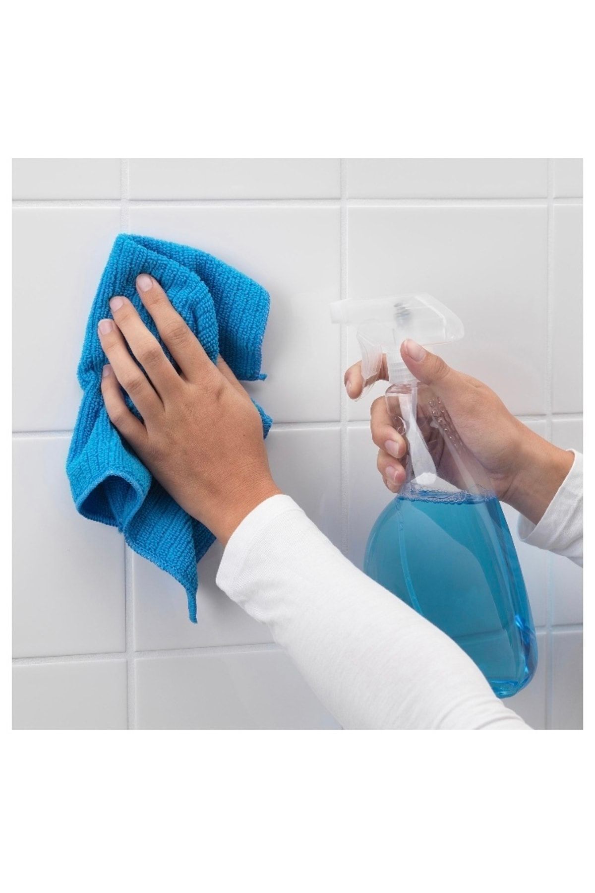 IKEA-White Toilet Roll Holder with Suction Cup - Perforation Free and Practical Assembly 4