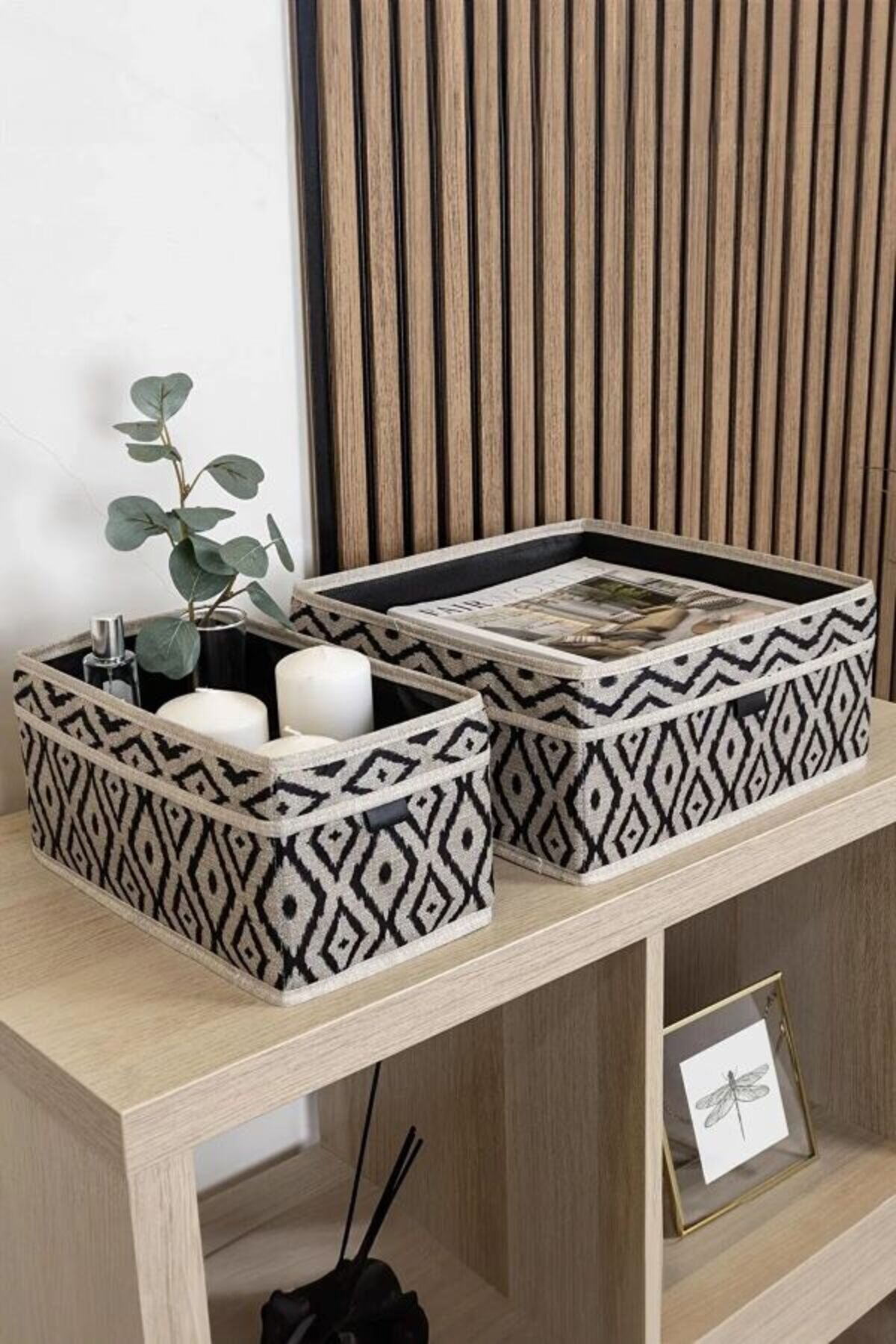 ARALAR HOME Organizator Cu 2 Sertare Și Rafturi Organizator Coș - One Size