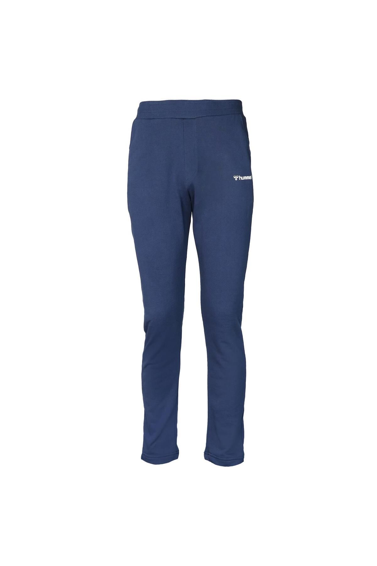شلوار گرمکن آبی مردانه 931589 2223 Apon TrackSsuits Six اورجینال hummel