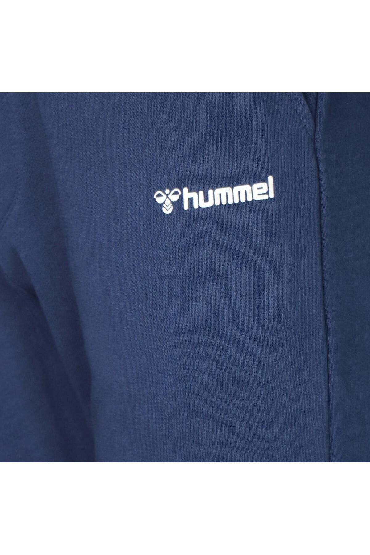 شلوار گرمکن آبی مردانه 931589 2223 Apon TrackSsuits Six اورجینال hummel