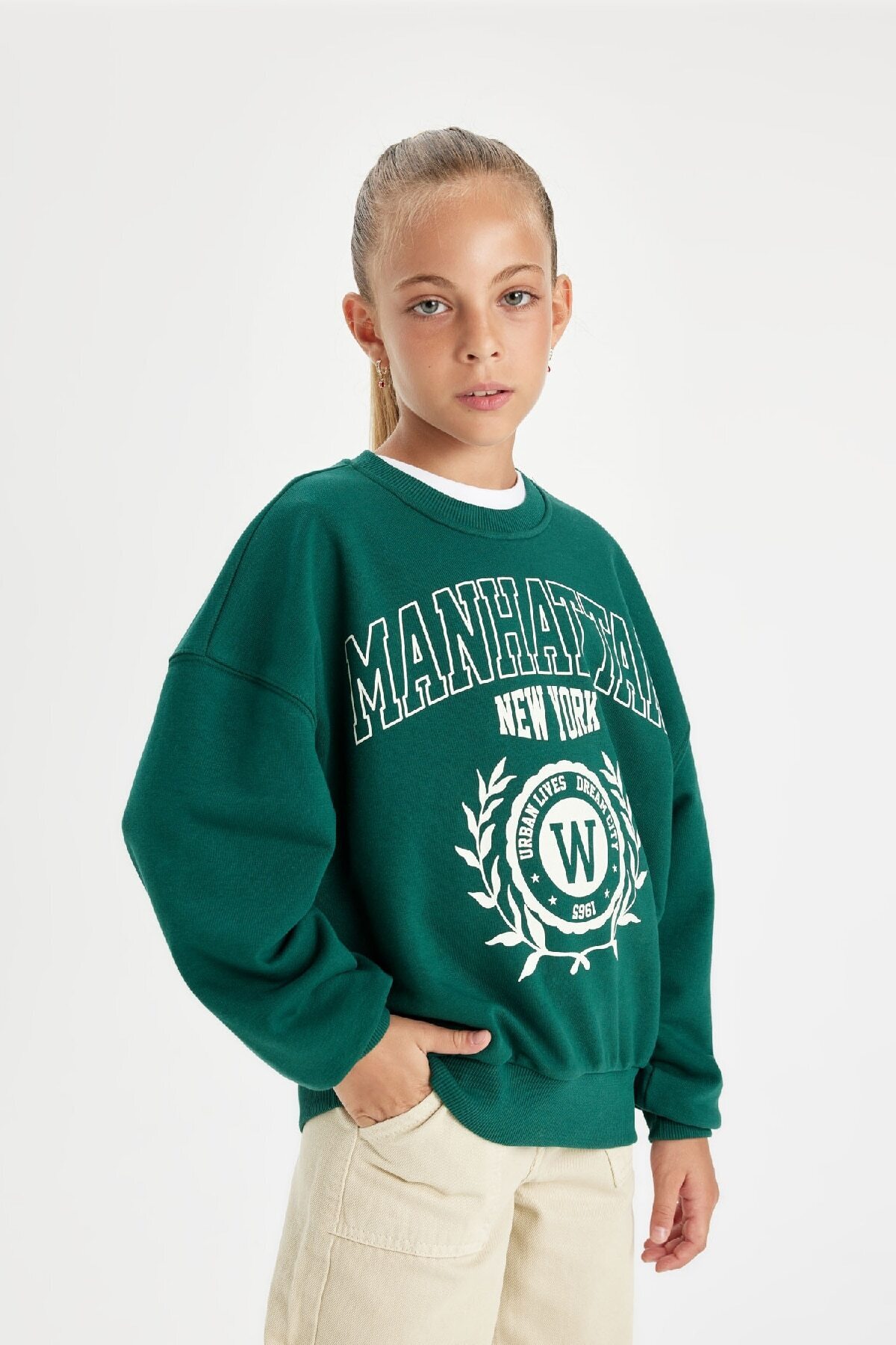 سویشرت دخترانه دفاکتو | C7462A824AU Defacto - Image 4