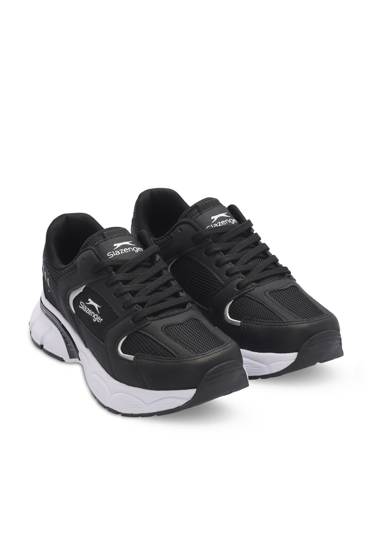 کفش کتانی زنانه ZEX مشکی / سفید Slazenger