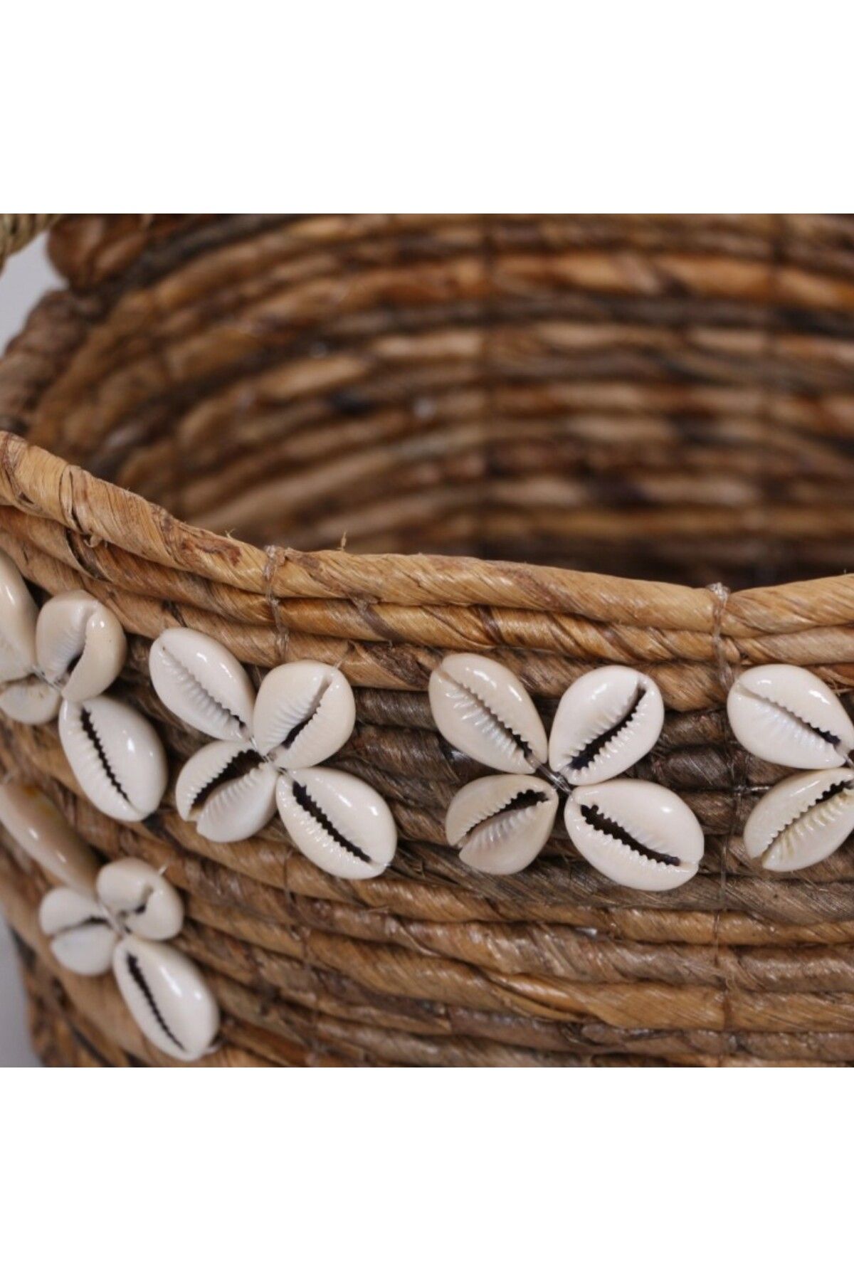 Mylamp-SHELL Natural Abaca 26x20x15 cm Coș Oval 2