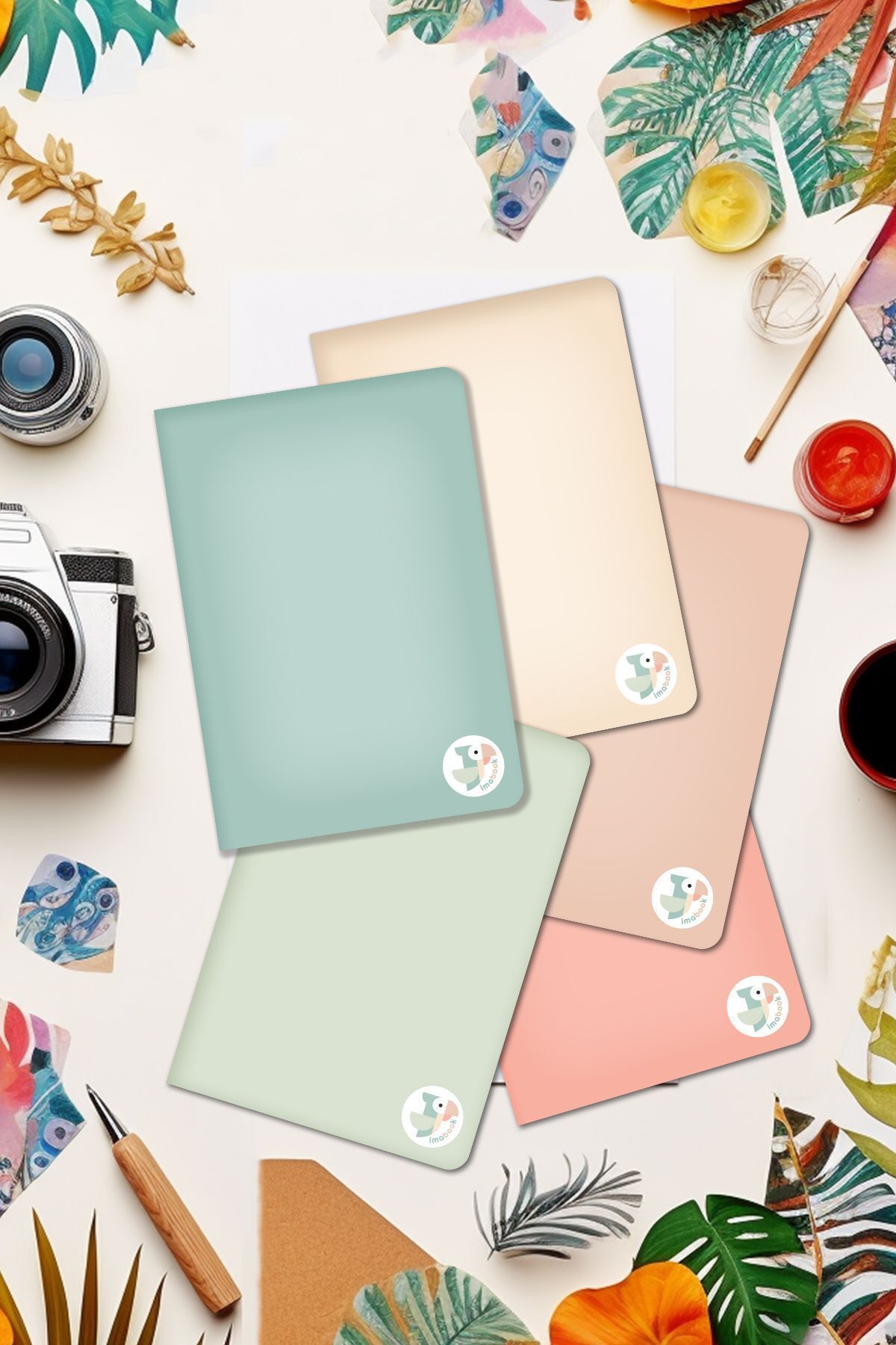 imabook-Set of 5 - Multiple Notepad Set, Planner and Agenda Notebooks, Project Notebooks 7