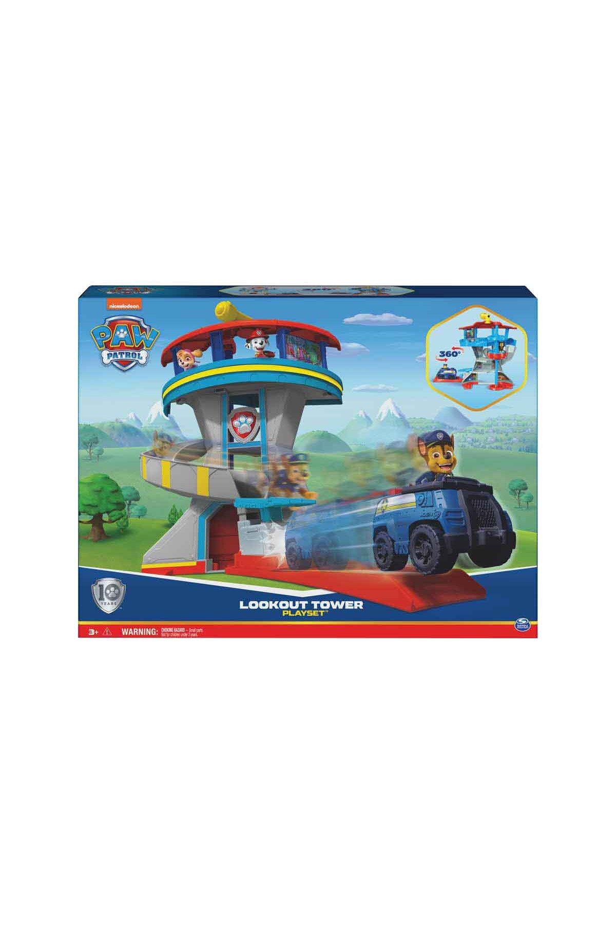 PAW PATROL-Main Observation Tower Game Set with Chase Figure 8