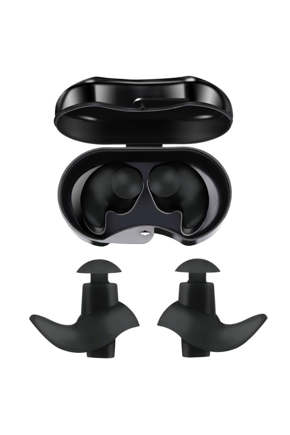 DER-KAN OYUNCAK Yumuşak Su Geçirmez Silikon Yüzücü Kulaklığı