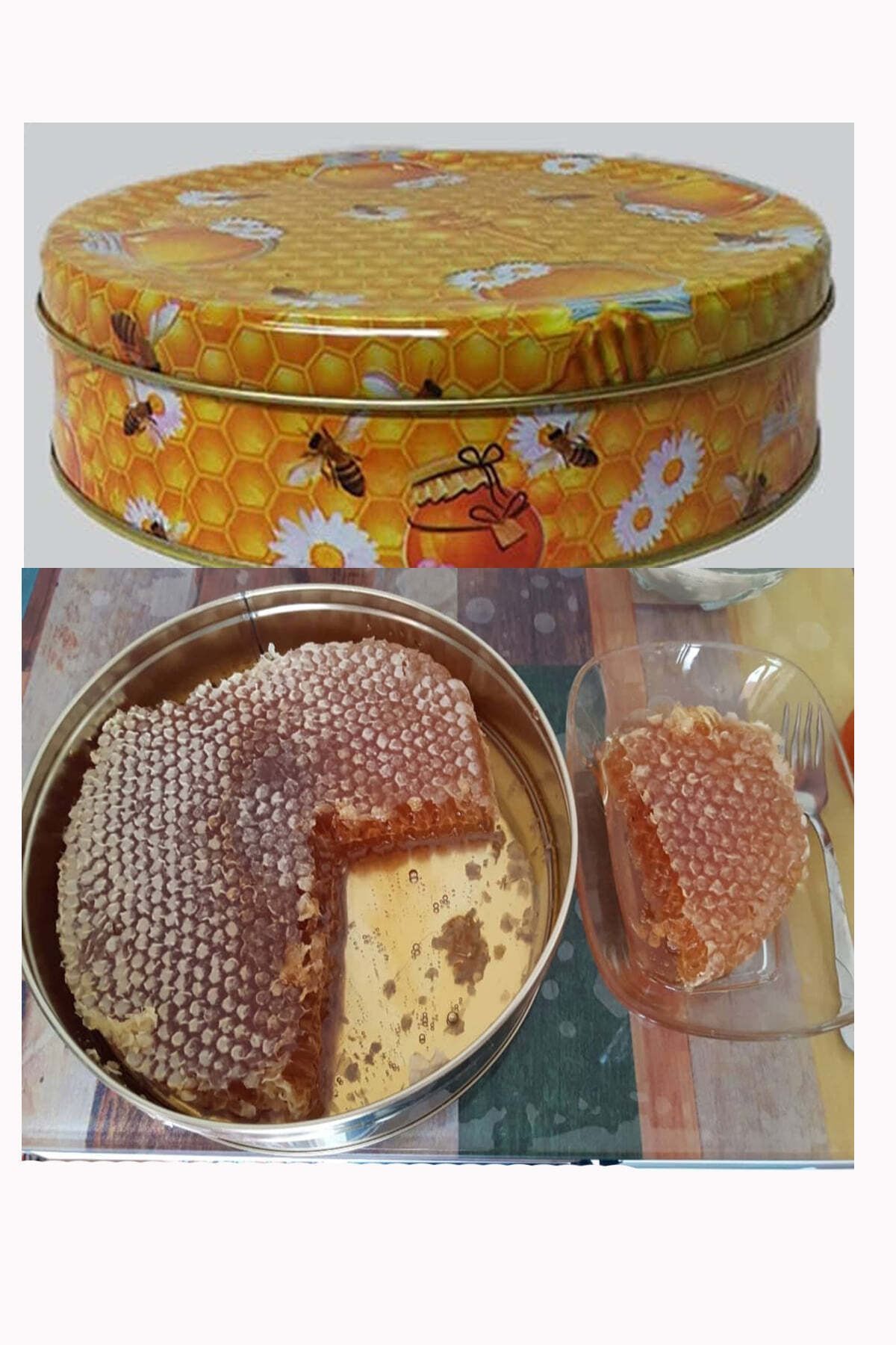 Yuvarlak Karakovan Bal Tenekesi 3 Kg 2 Adet