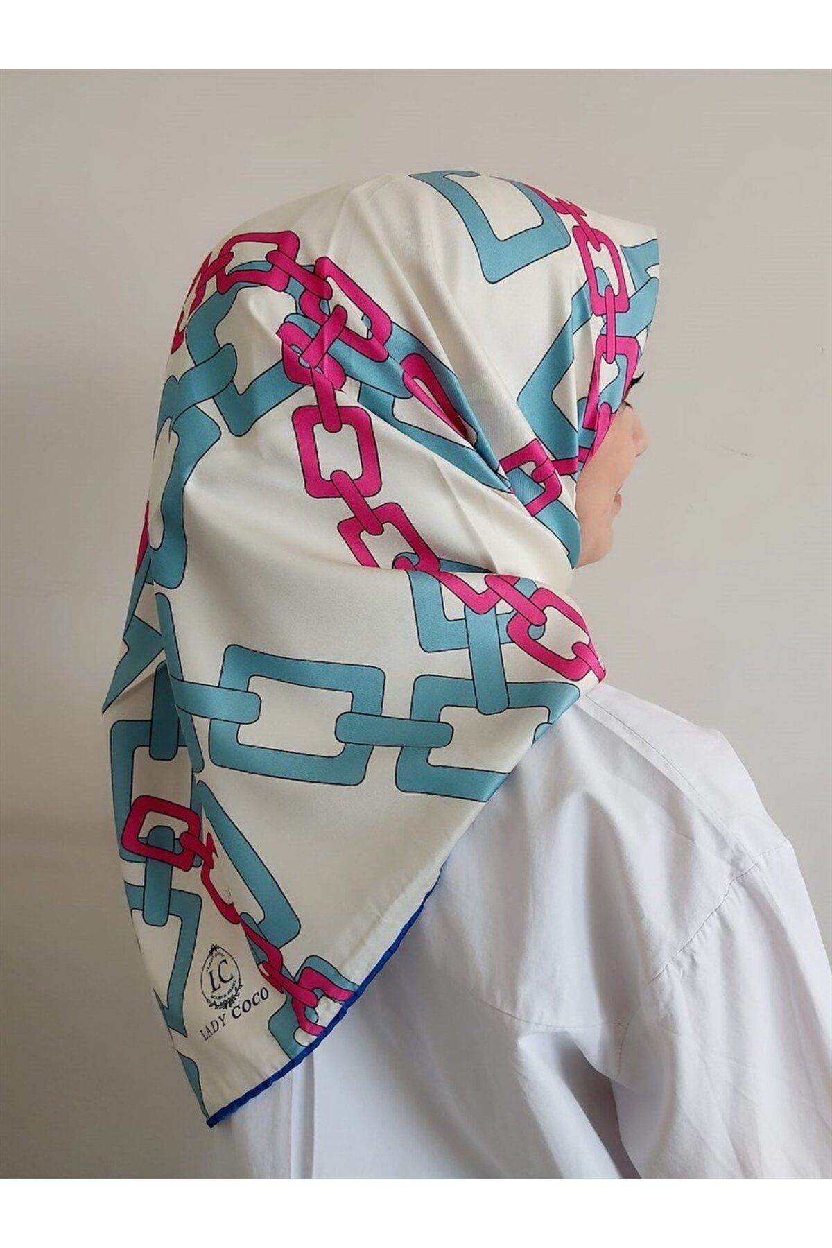 LadyCoco-Lady Coco Digital Twill Scarf DJ2113 2