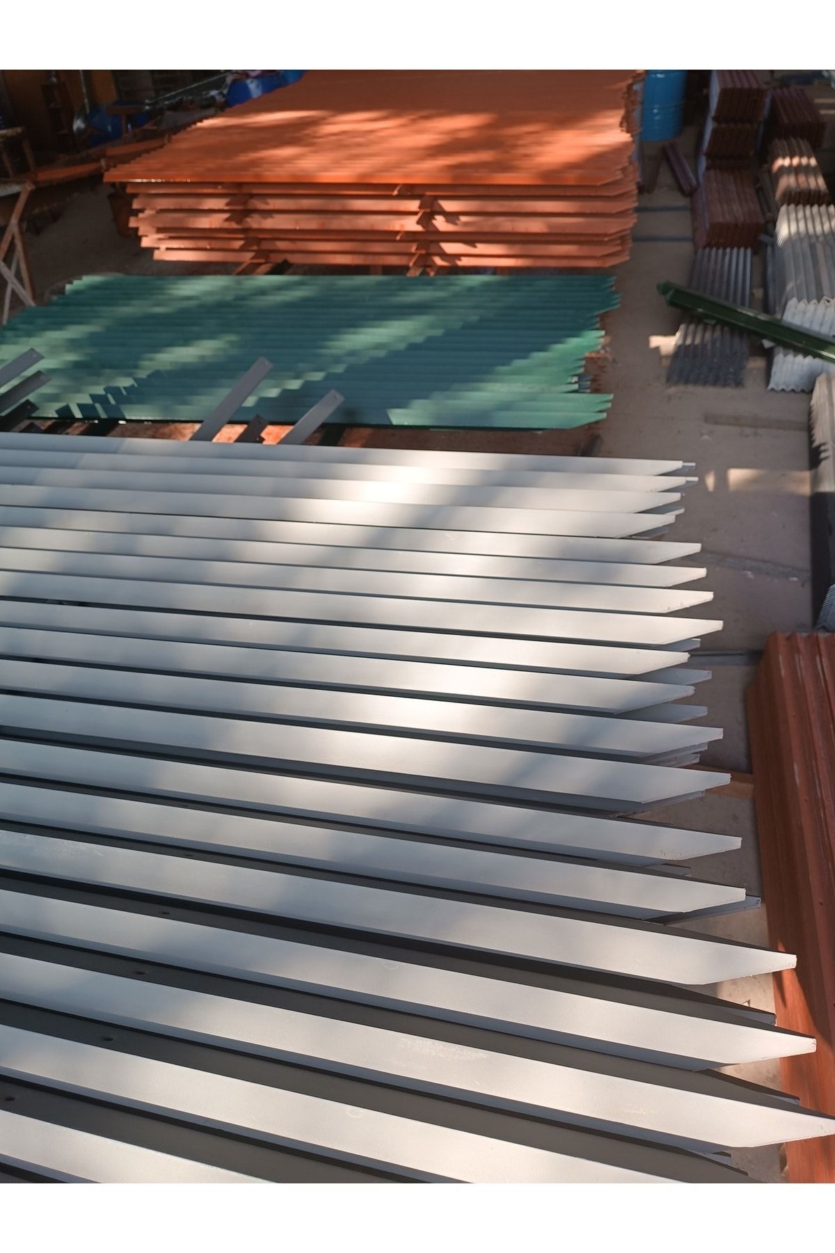250cm 30*30*3mm Köşebent Bahçe Çit Direk 2