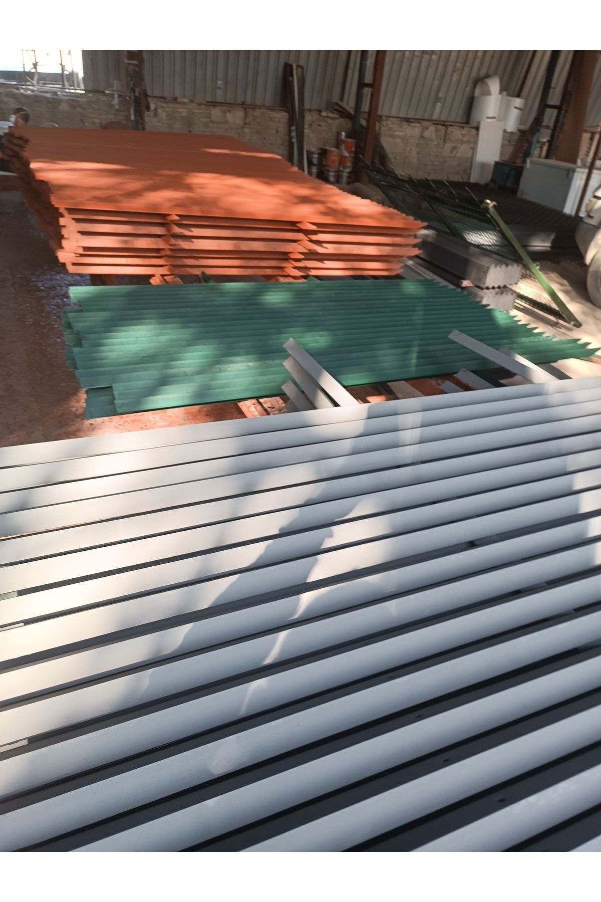 250cm 30*30*3mm Köşebent Bahçe Çit Direk 7