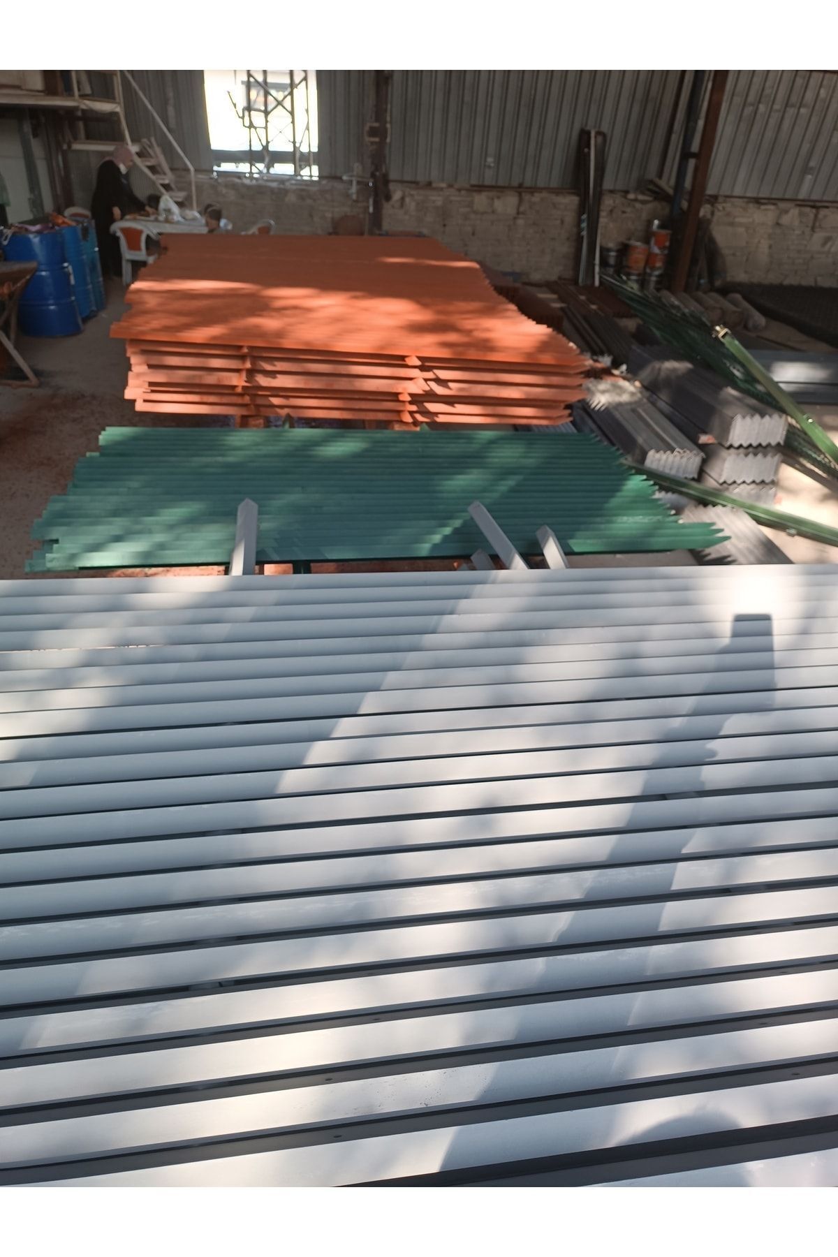250cm 30*30*3mm Köşebent Bahçe Çit Direk 6