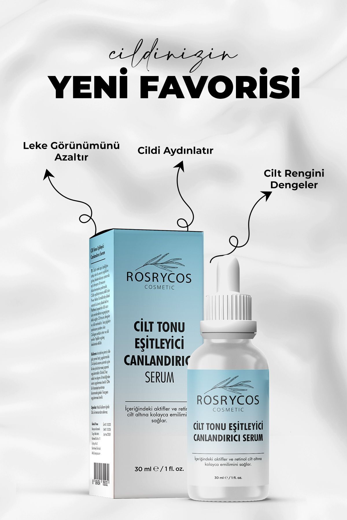 سرم پوست   ROSRYCOS | 8.68435E+12 اورجینال - تصویر 2