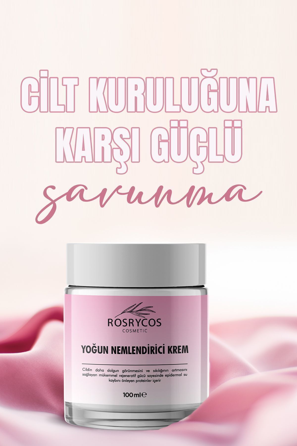 ROSRYCOS-Cream Color Water Based Intensive Moisturizer - Powerful Moisturization with Under-Makeup Effect 2