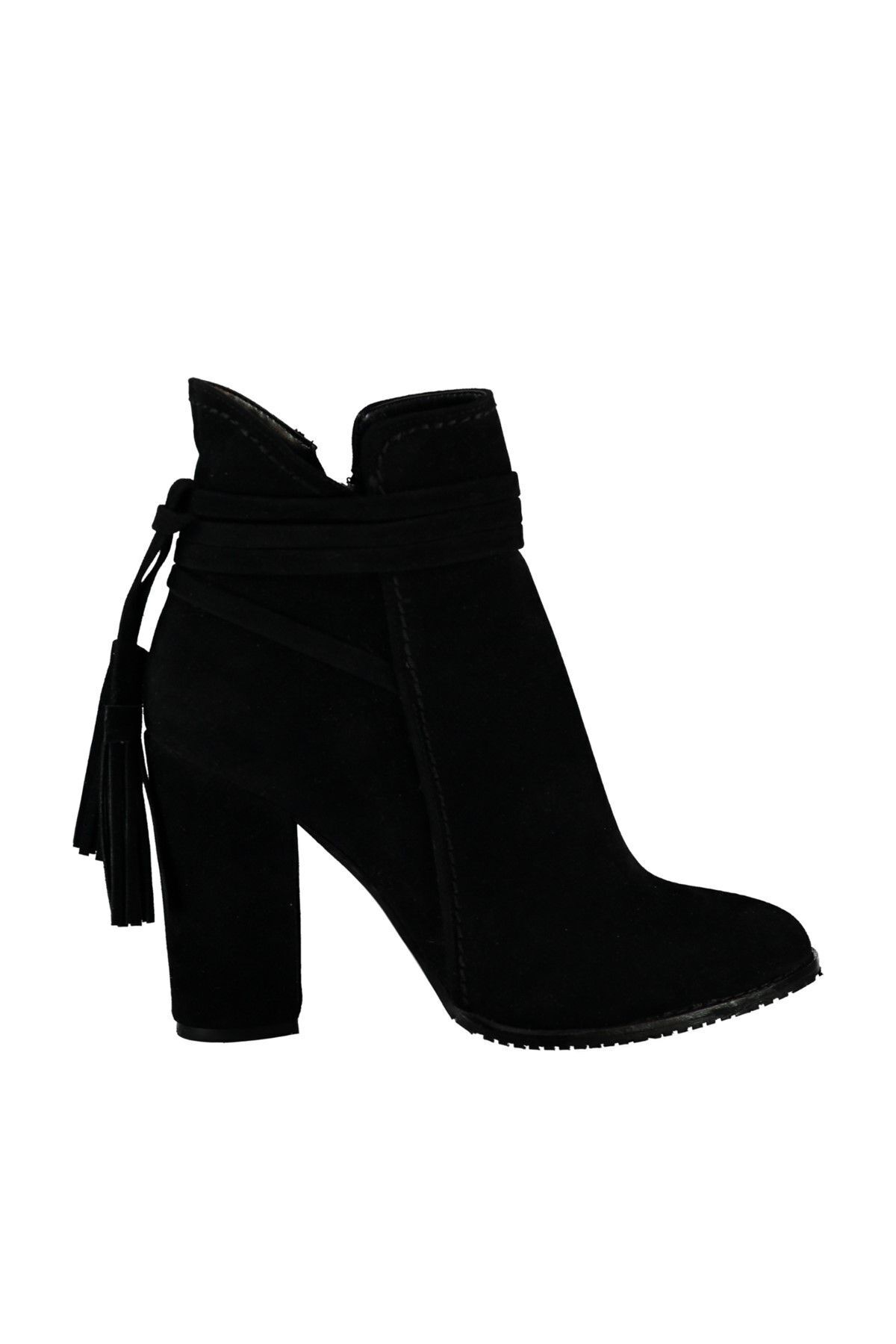 Fox Shoes-Cizme negre de damă A922803902 3