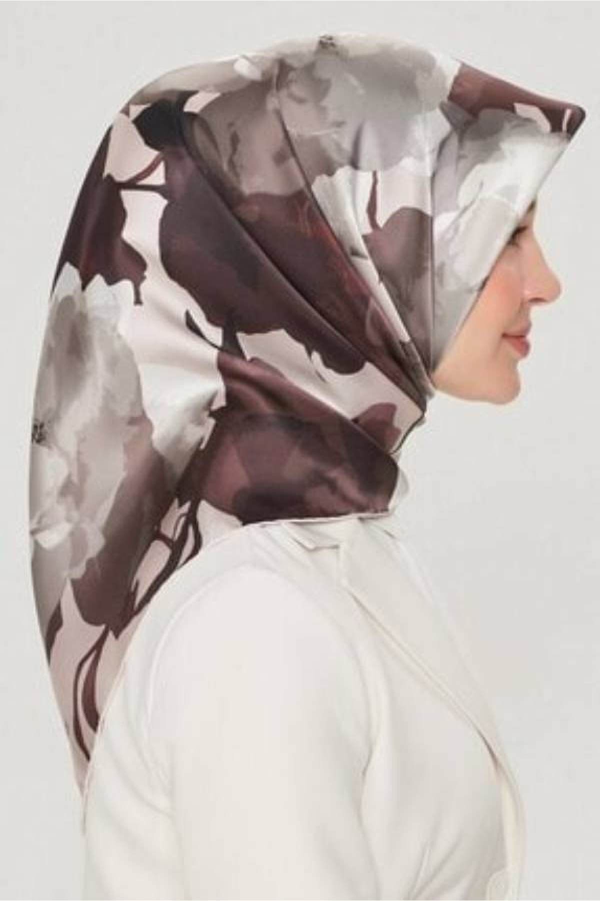 روسری زنانه آرمینه | E21YA8534D02 Armine - Image 4