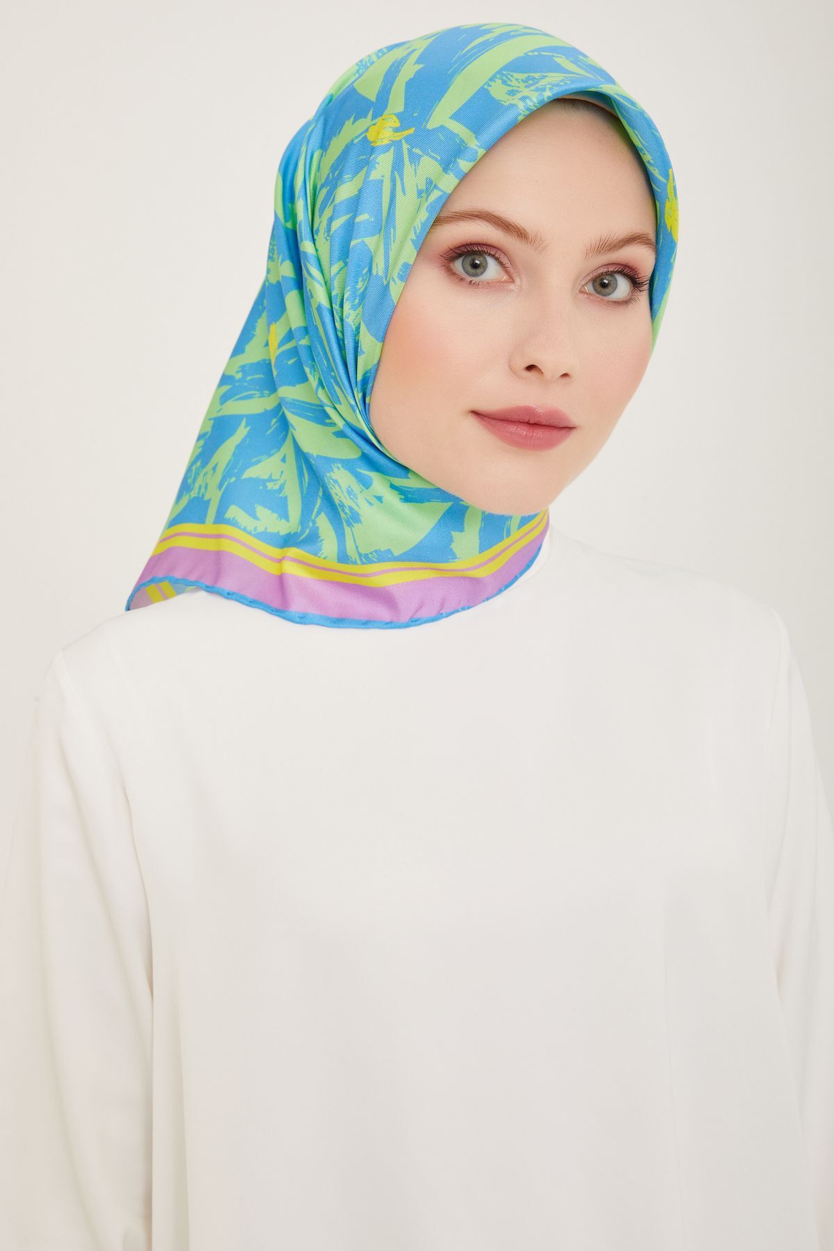 روسری زنانه بللی | E24YA7130001 Belli - Image 3