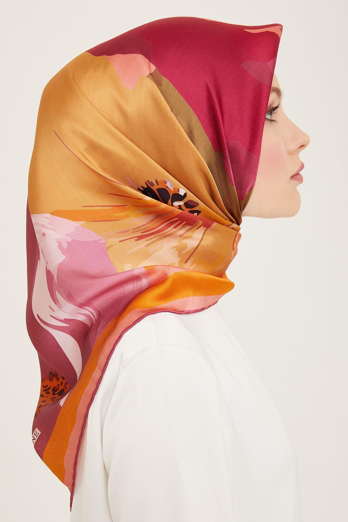 روسری زنانه آرمینه | E24YA9145D01 Armine - Image 3