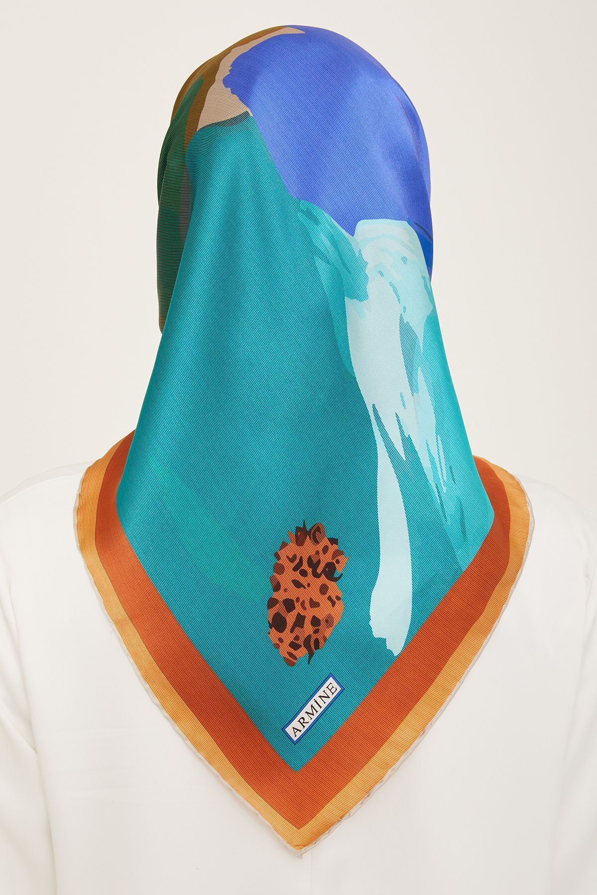 روسری زنانه آرمینه | E24YA9145D01 Armine - Image 4