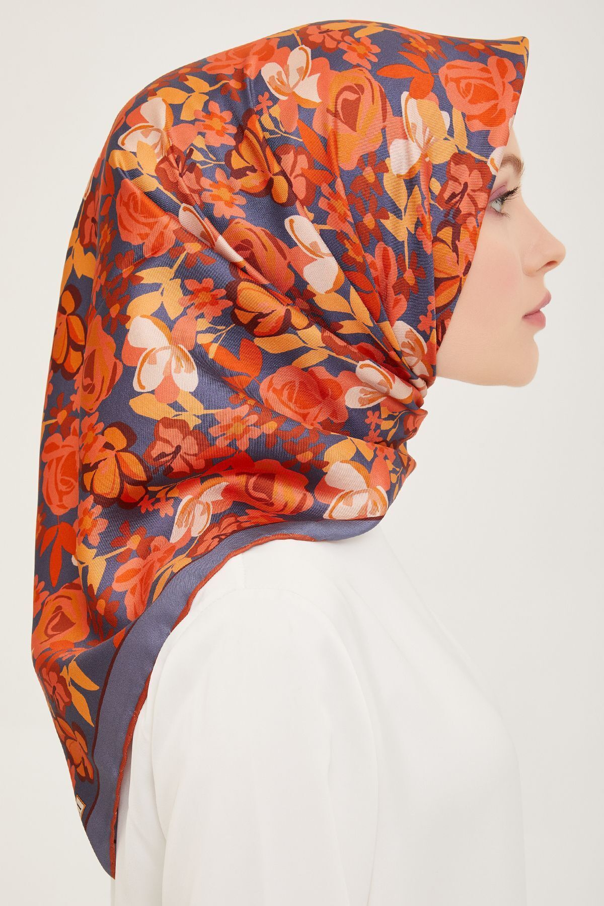 روسری زنانه بللی | E24YA7207001 Belli - Image 3