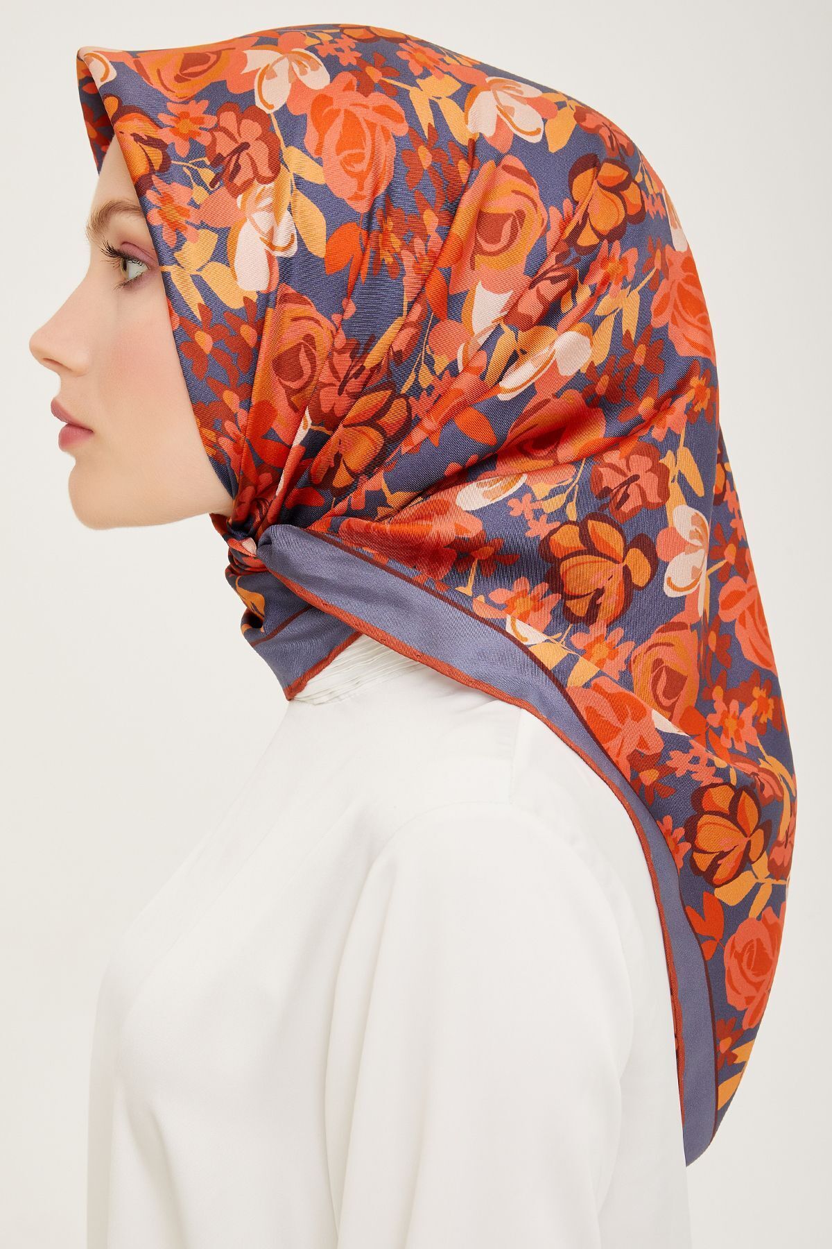 روسری زنانه بللی | E24YA7207001 Belli - Image 2