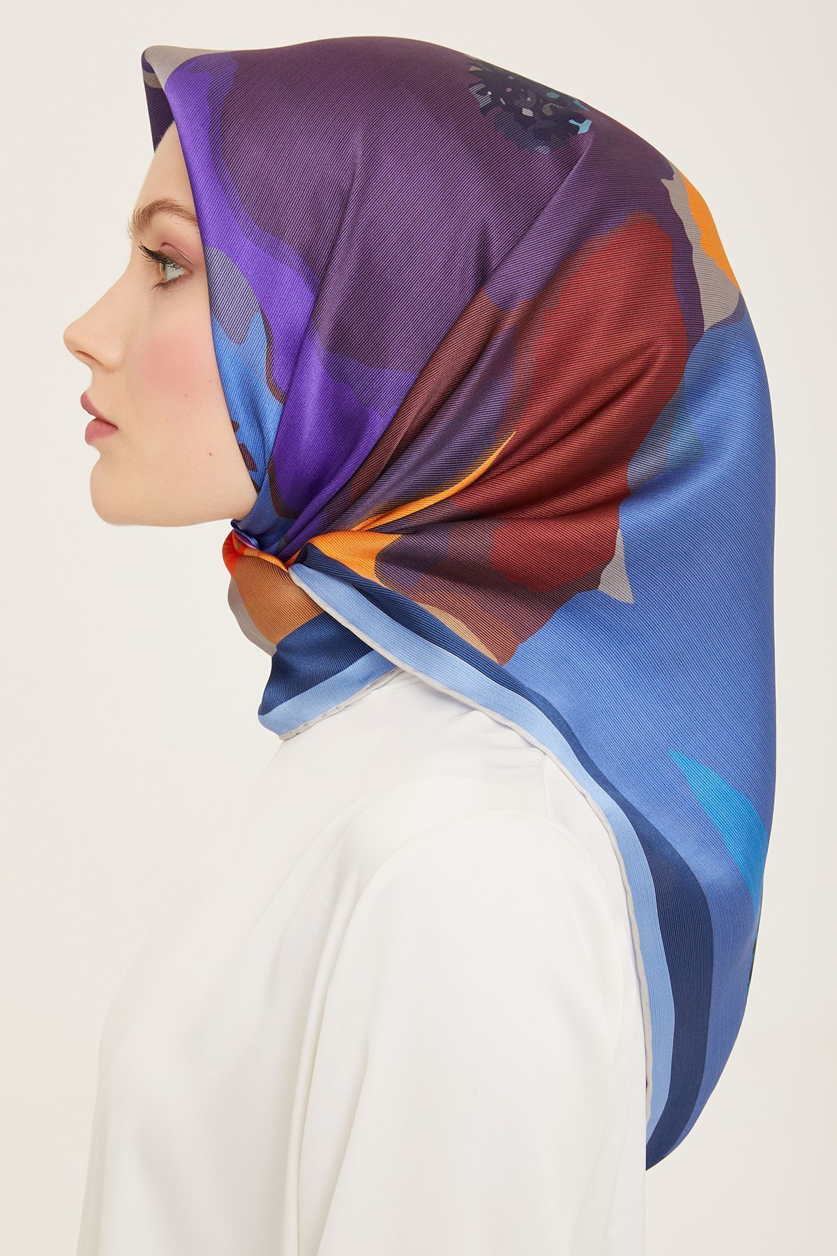 روسری زنانه آرمینه | E24YA9145D01 Armine - Image 2