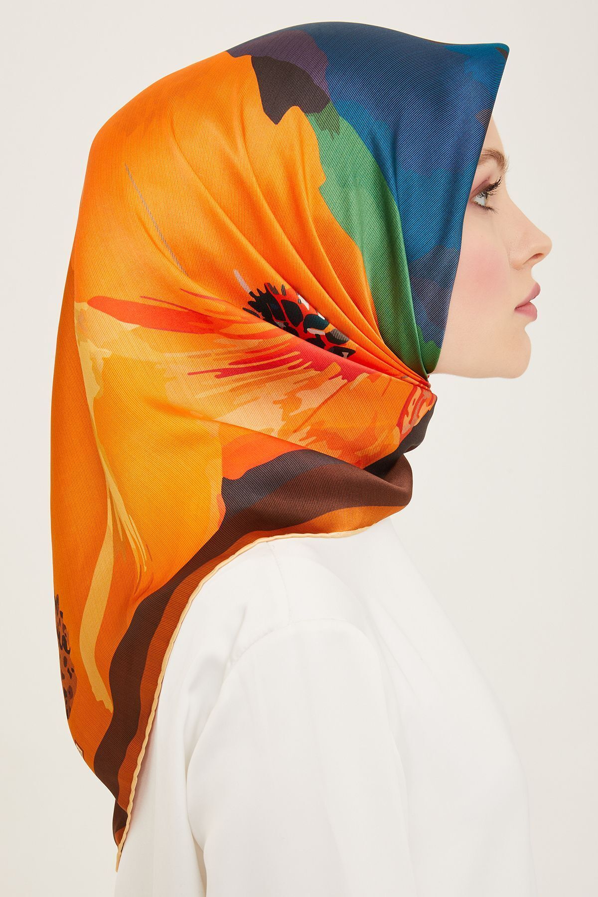 روسری زنانه آرمینه | E24YA9145D01 Armine - Image 3