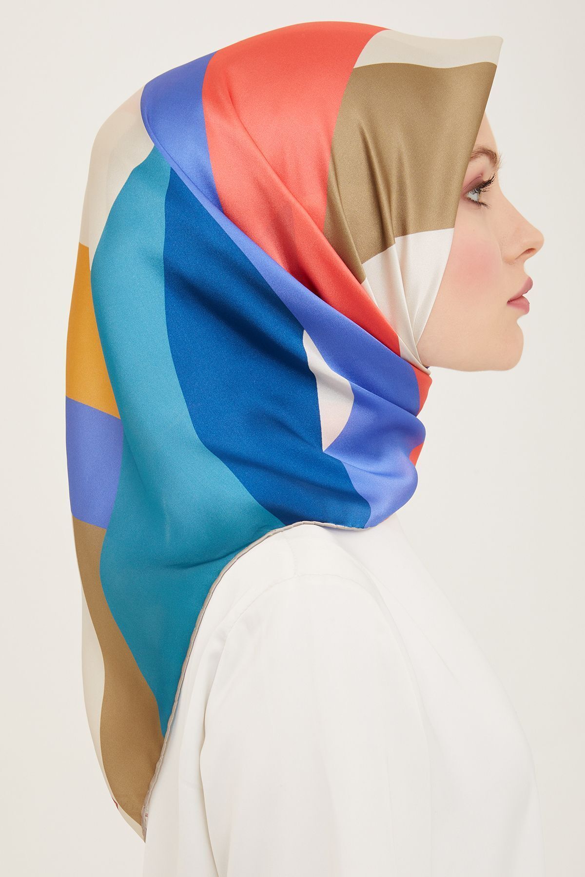 روسری زنانه آرمینه | E24YA9148D01 Armine - Image 3