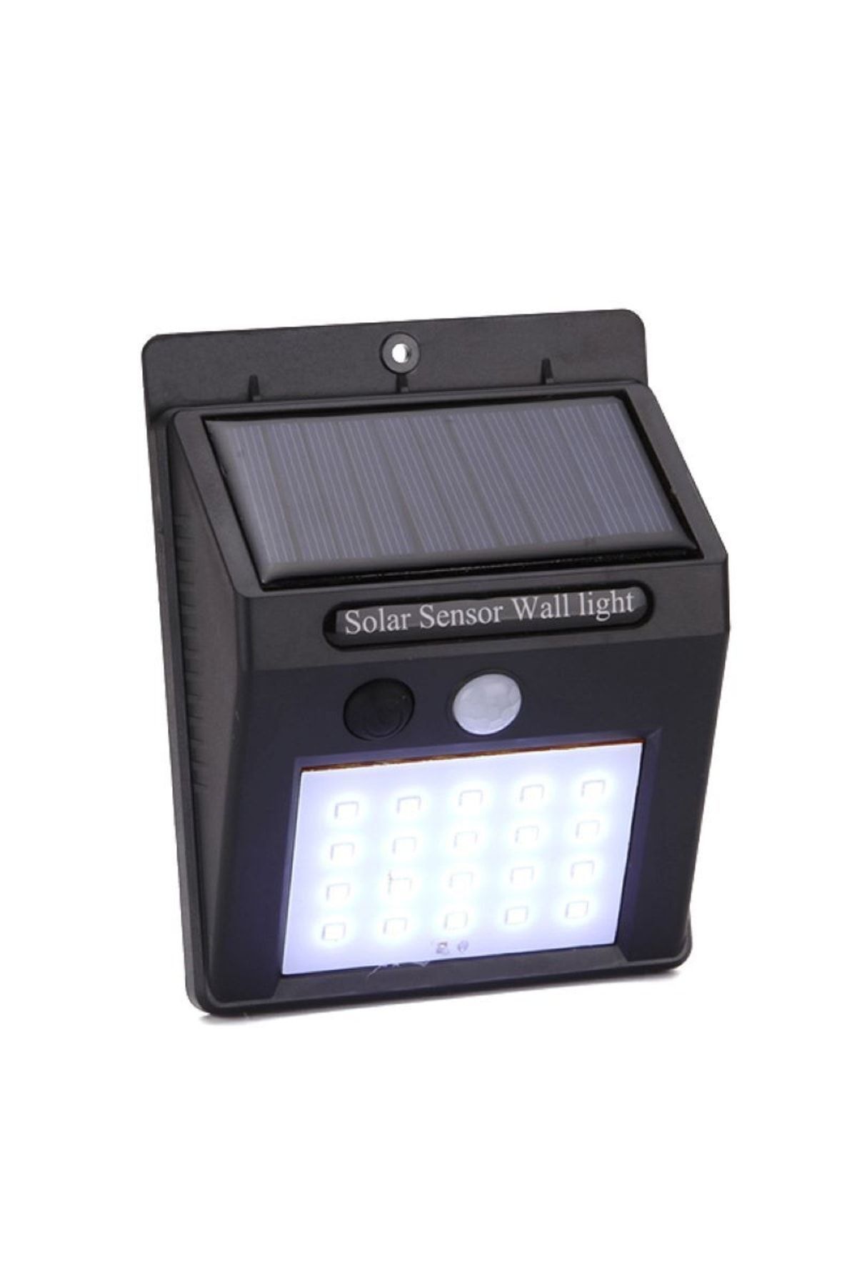 Solar Panel Sensörlü 20 Led Duvar Apliği 3