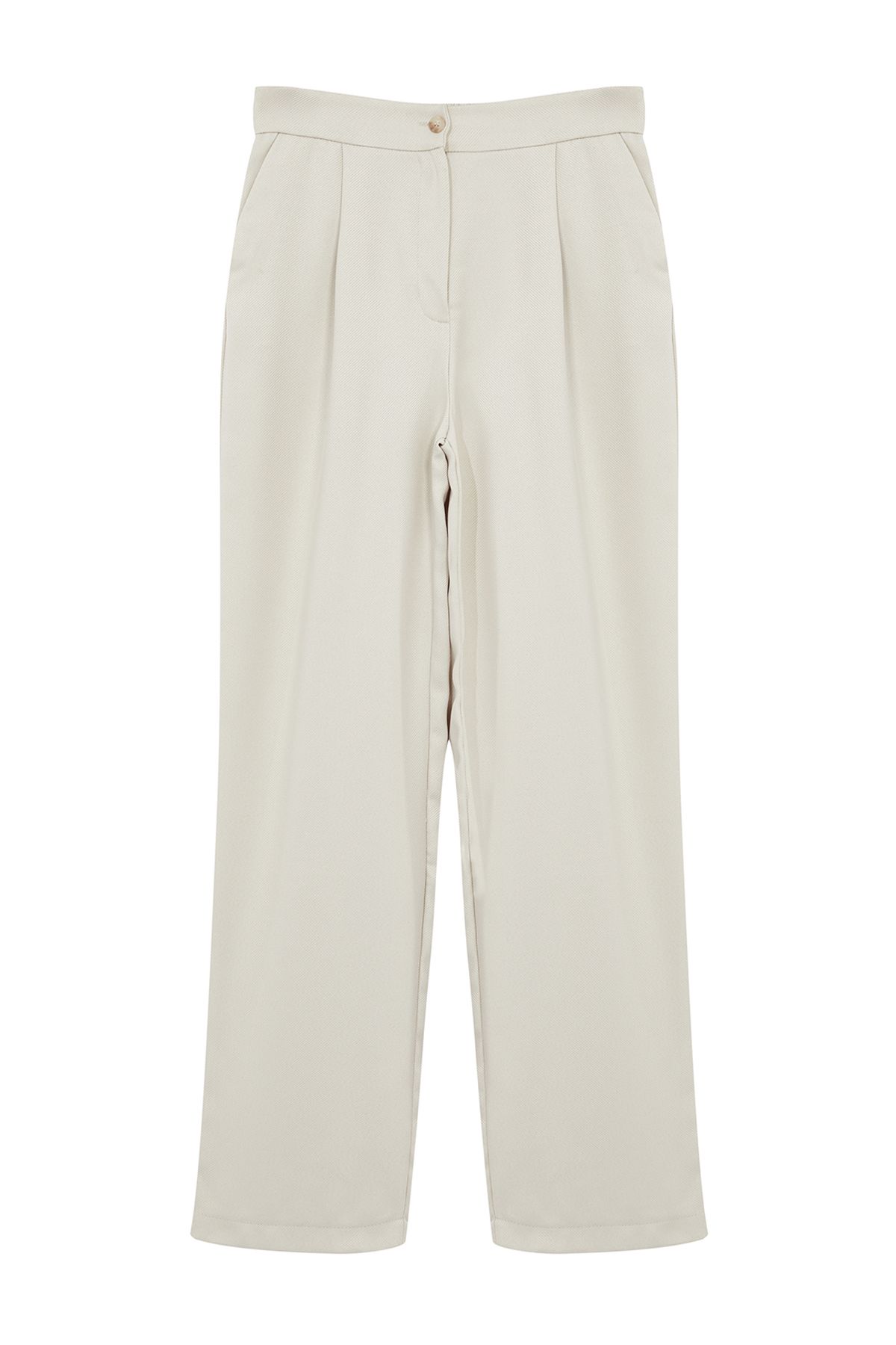 Trendyol Collection-Mintfarbene, gerade geschnittene, gewebte Hose – TWOAW22PL0321 6