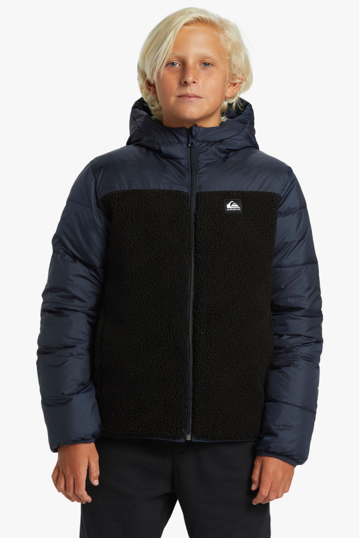 Quiksilver-Jachetă albastru închis pentru copii 9