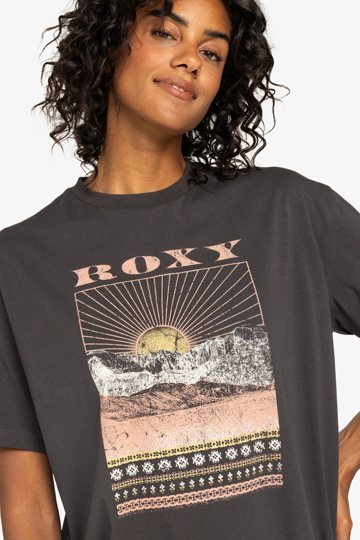 Roxy-Kurzarm-T-Shirt - 100 % Bio-Algodon, W 5
