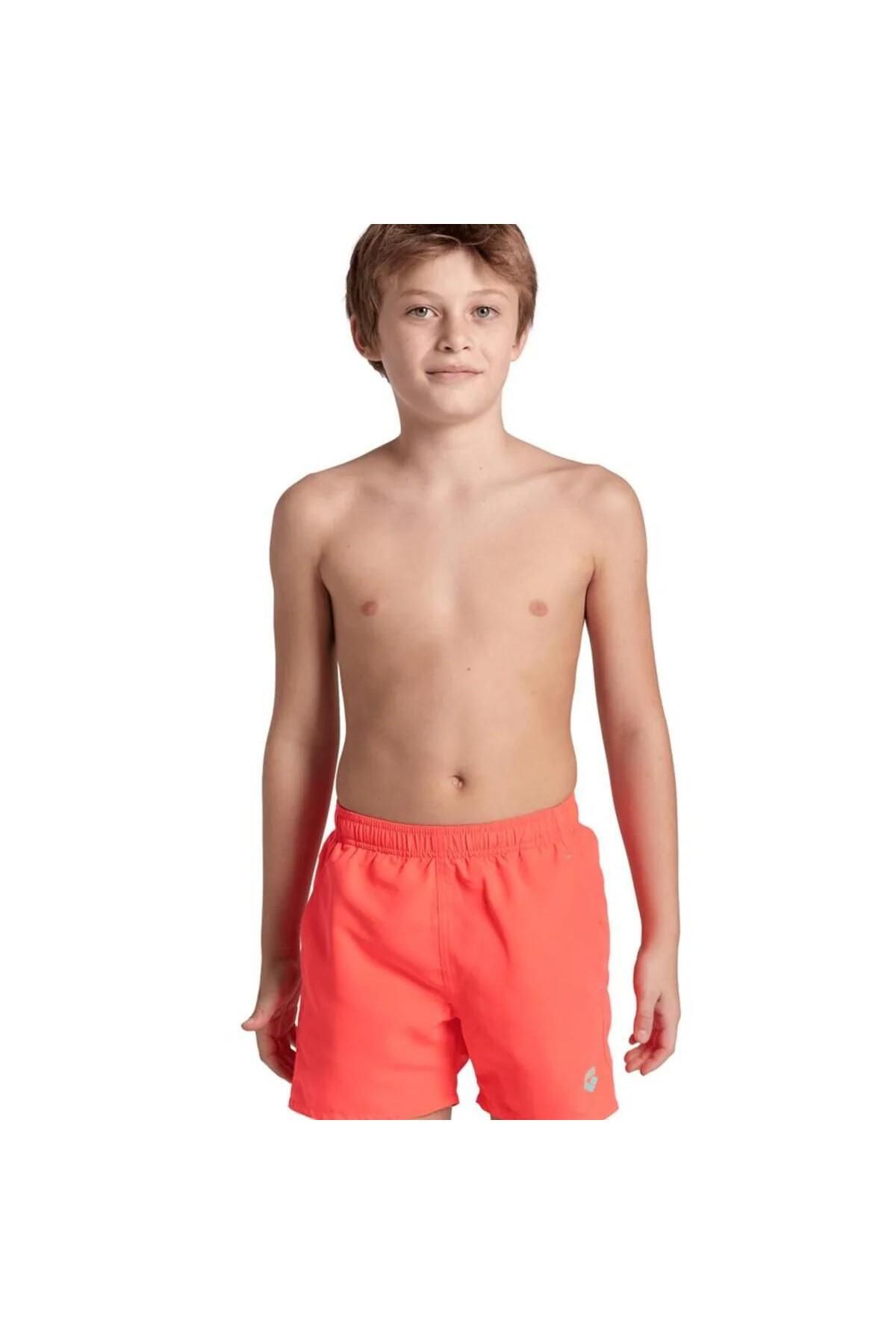 006447481 Beach Boxer Solid R Erkek Çocuk Deniz Şortu