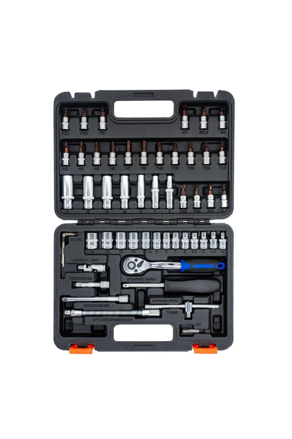 Titi-6202 Model 1/4" Socket and Socket Bit Set - 53 Pieces 3