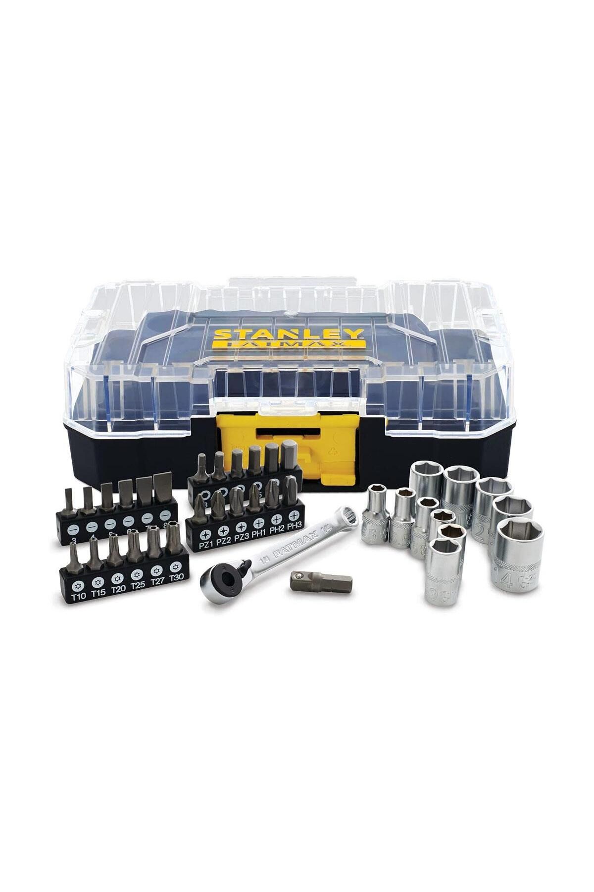 Stanley-Fatmax 1/4" Mini Socket and Bits End Set 37 Pieces 6