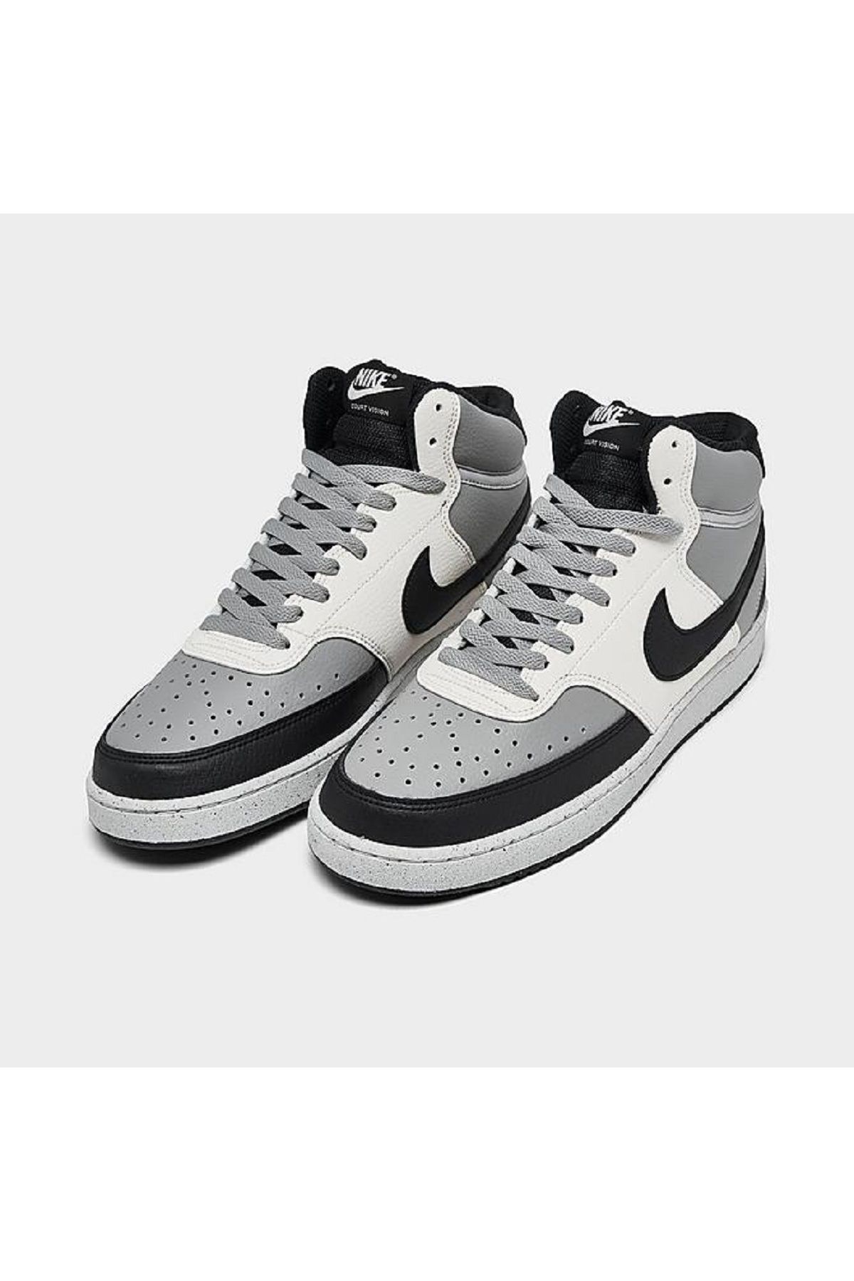 Nike Court Vision Mid Next Gri Gunluk Spor Ayakkab s DN3577 002 Fiyat Yorumlar Trendyol