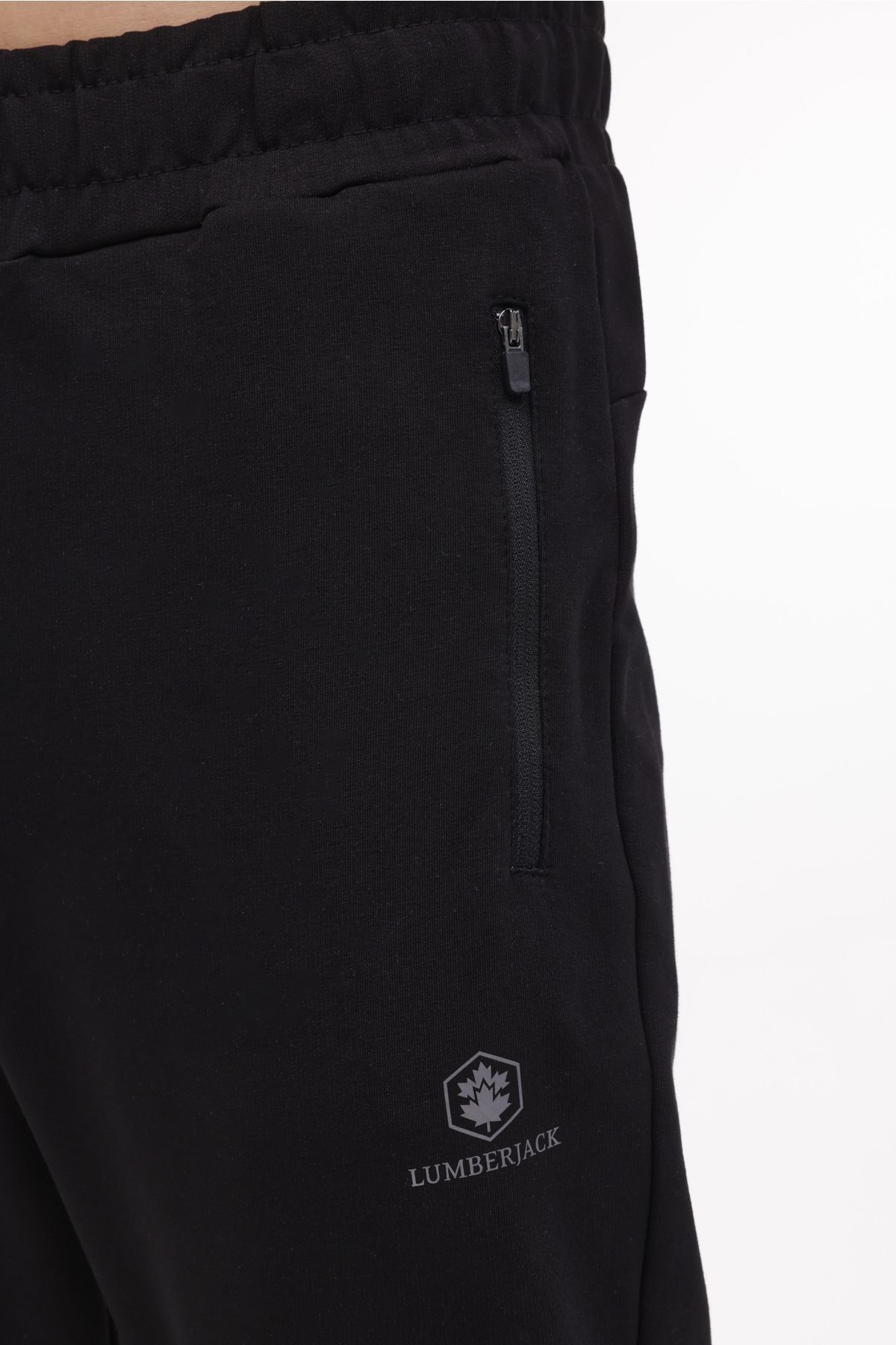 شلوار گرمکن مردانه مشکی لامبرجک | M-CT121 BASIC T.PNT 4PR اورجینال - تصویر 4