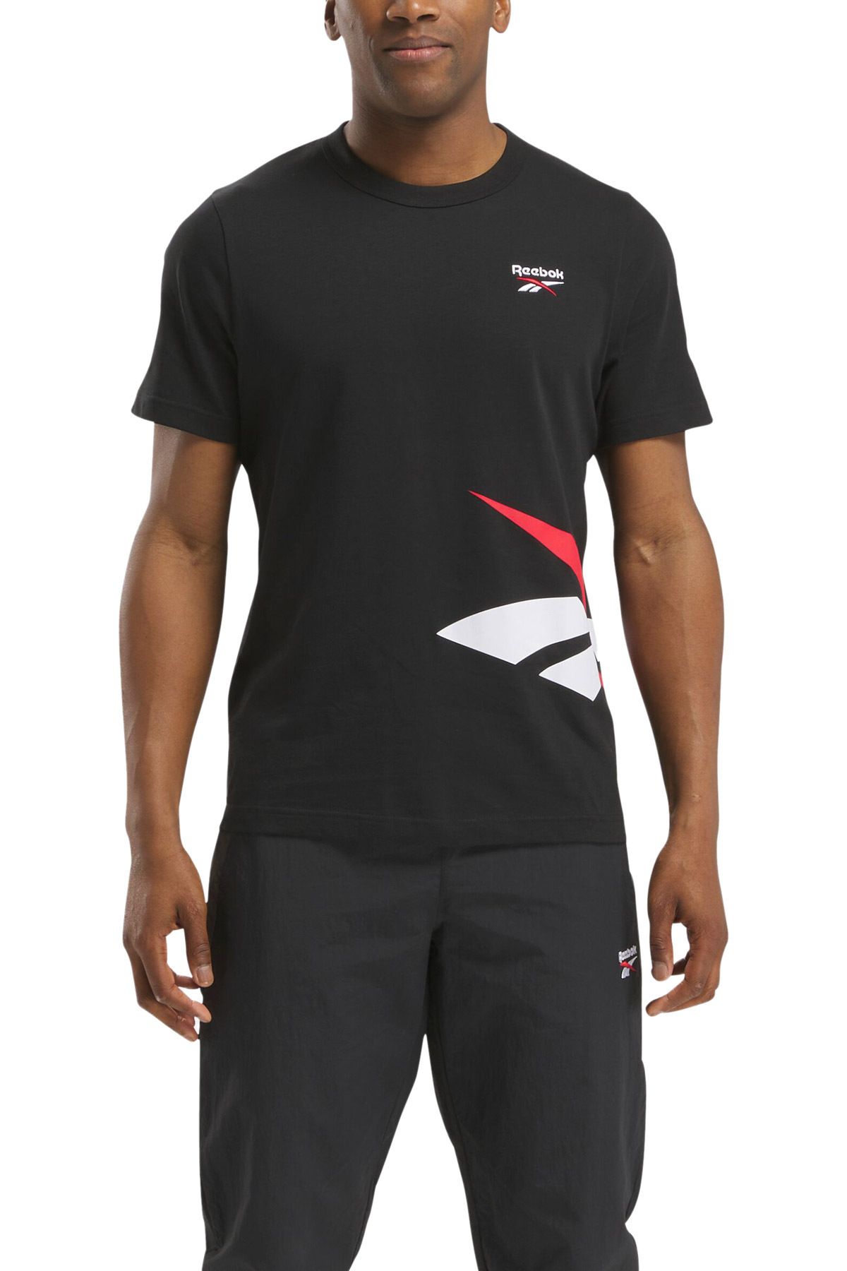 Reebok RI CROSS CHECK TEE Siyah Erkek K sa Kol T Shirt Fiyat Yorumlar Trendyol
