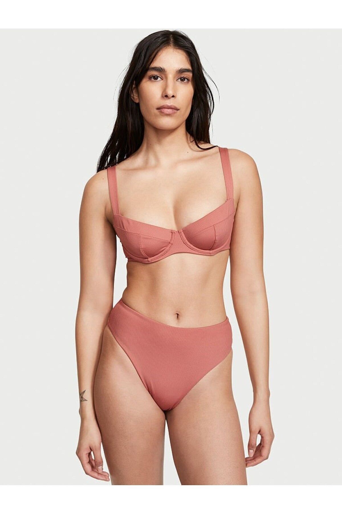 Essential Ribbed Wicked Bikini Top