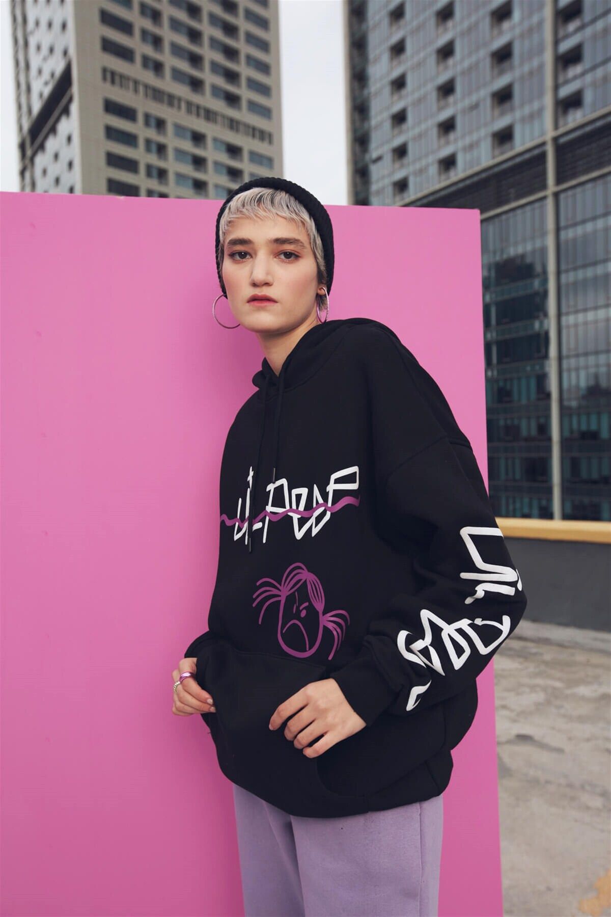 Trendiz-Lil Peep Hoodie Black 111204 4