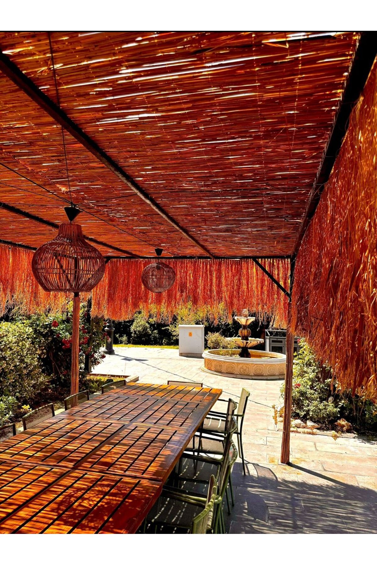 Saçak otu çin otu rafya 150cmx70 cm 6