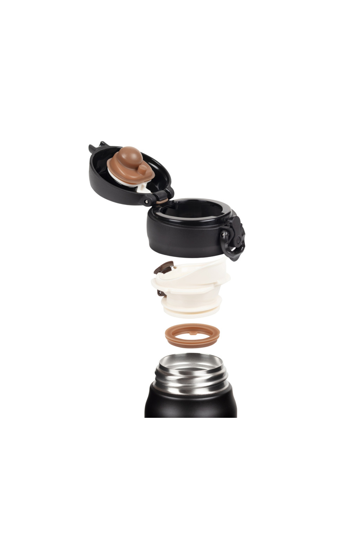 JNL-500 لیوان فوق سبک 0.50 لیتر فلاسک نوشیدنی رنگارنگ Thermos اورجینال - تصویر 38