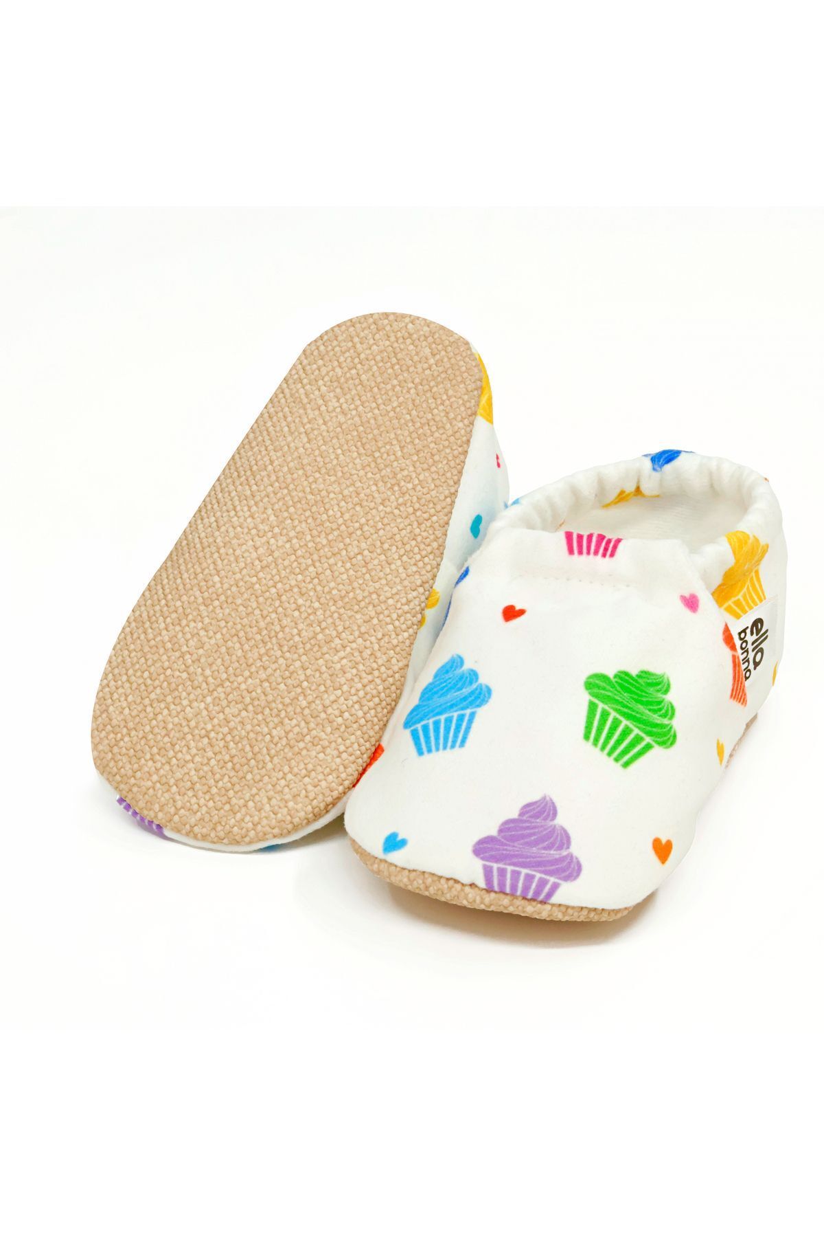 Ella Bonna-Baby-Hausschuhe – rutschfeste Sohle, Cupcake-Hausschuhe, Hausschuhe und Kindergartenschuhe 4