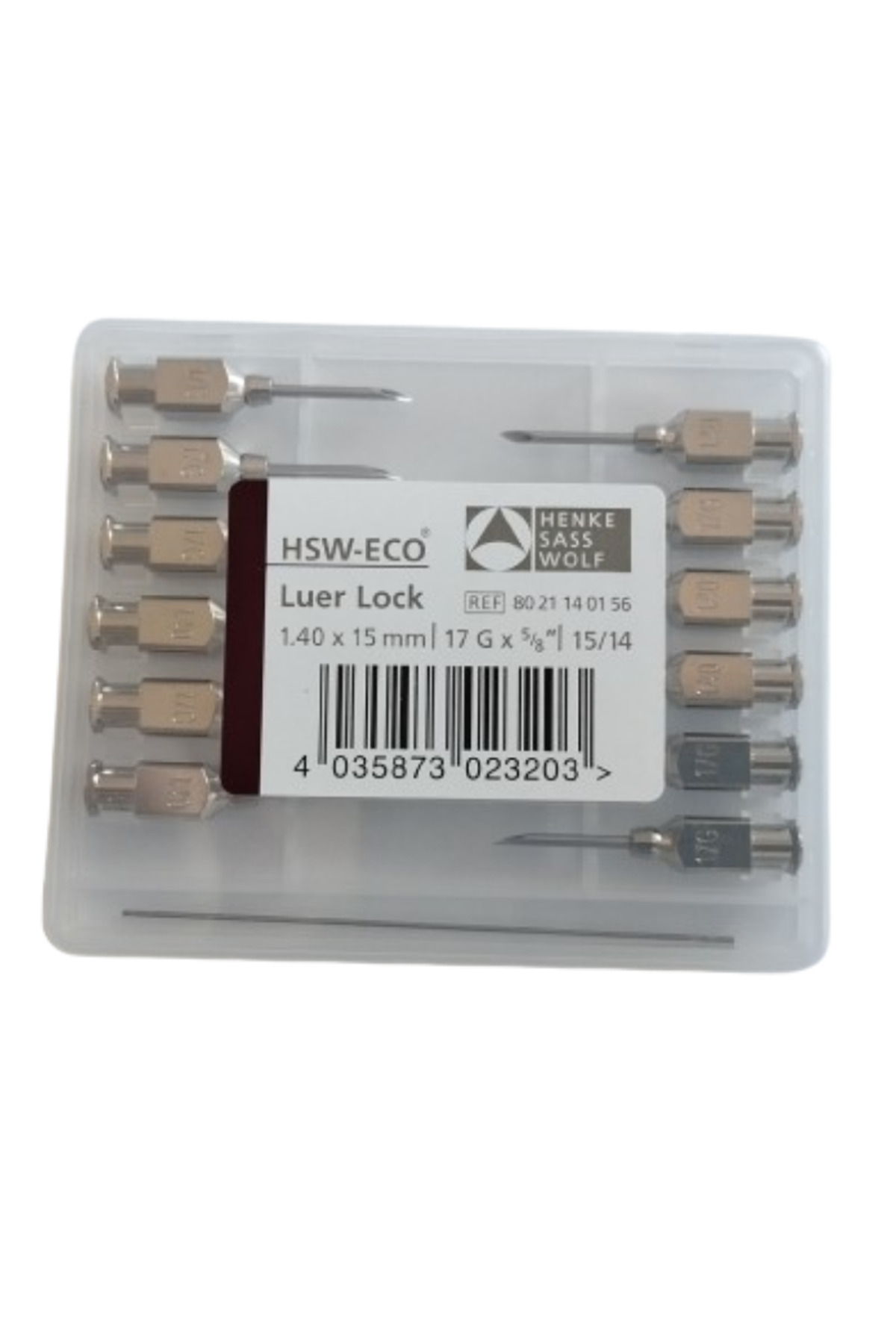 ÇELİK ENJEKTOR UCU 17G X 5/8" 1 PAKET (12 ADET)